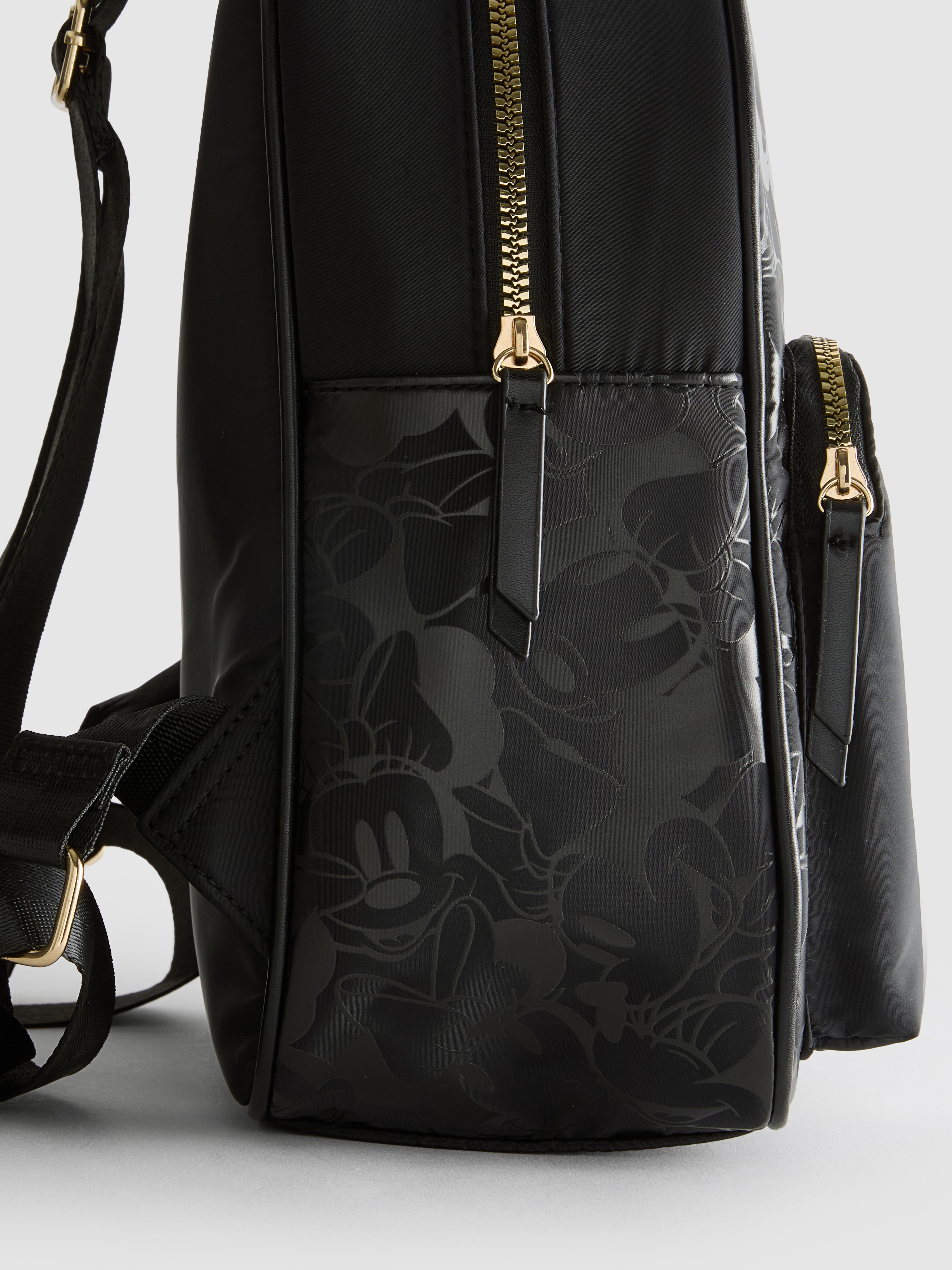 Women's Black Disney's Minnie Mouse Backpac