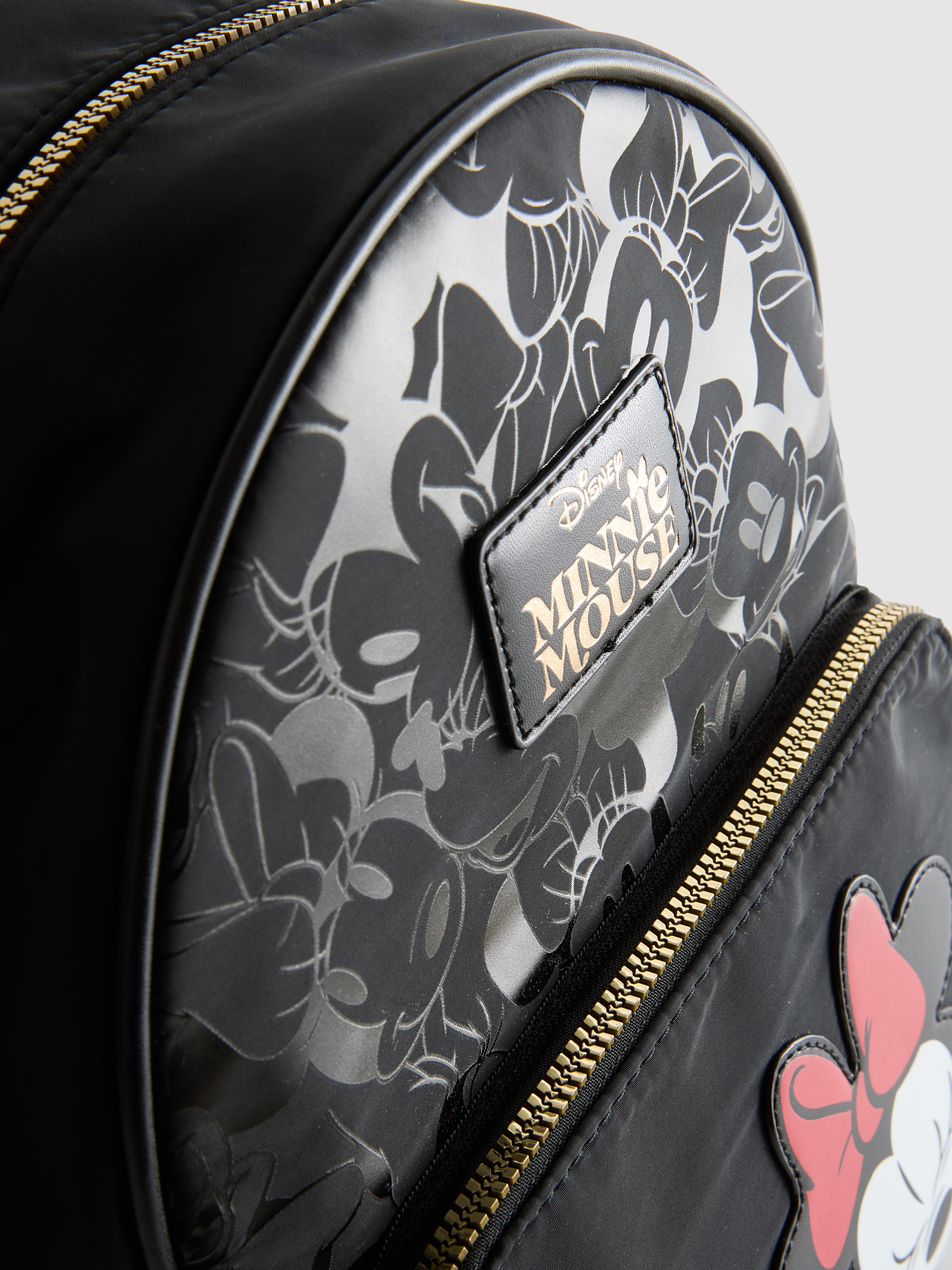 Women's Black Disney's Minnie Mouse Backpac