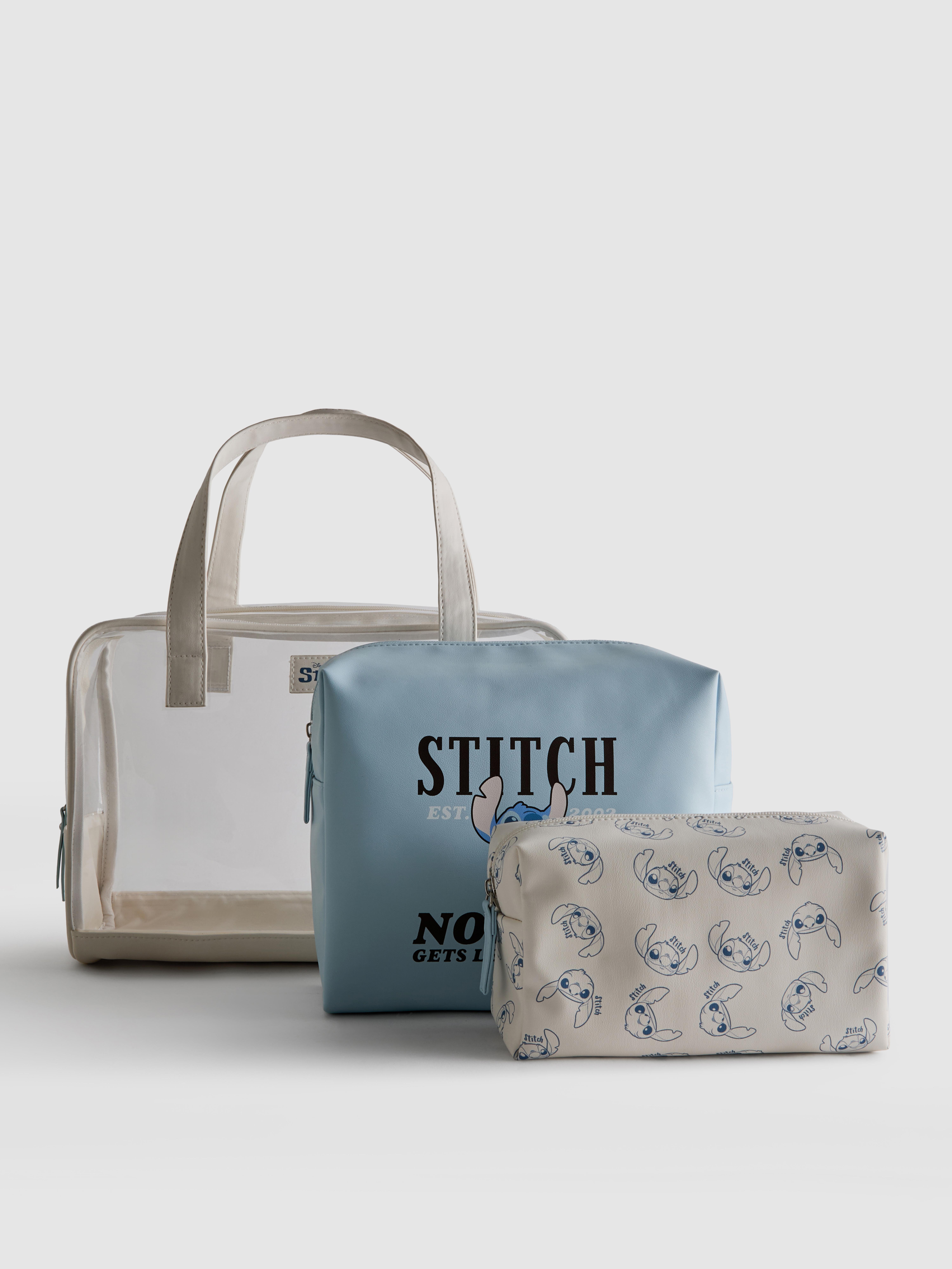 3dílná sada toaletních tašek Disney Stitch