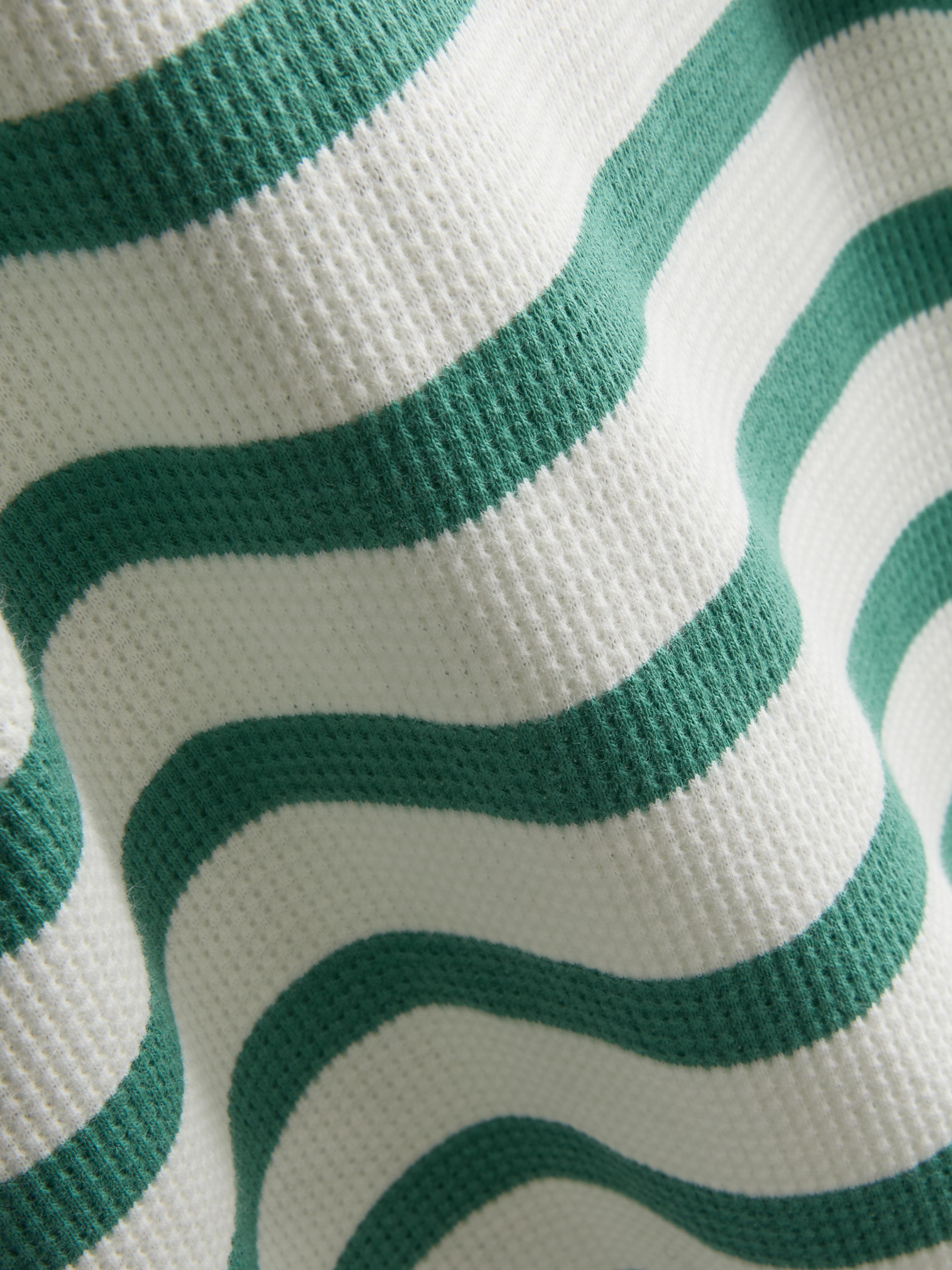 Baby Boys Green 0-24mths | 2pk Textured Long Sleeve T-Shirts