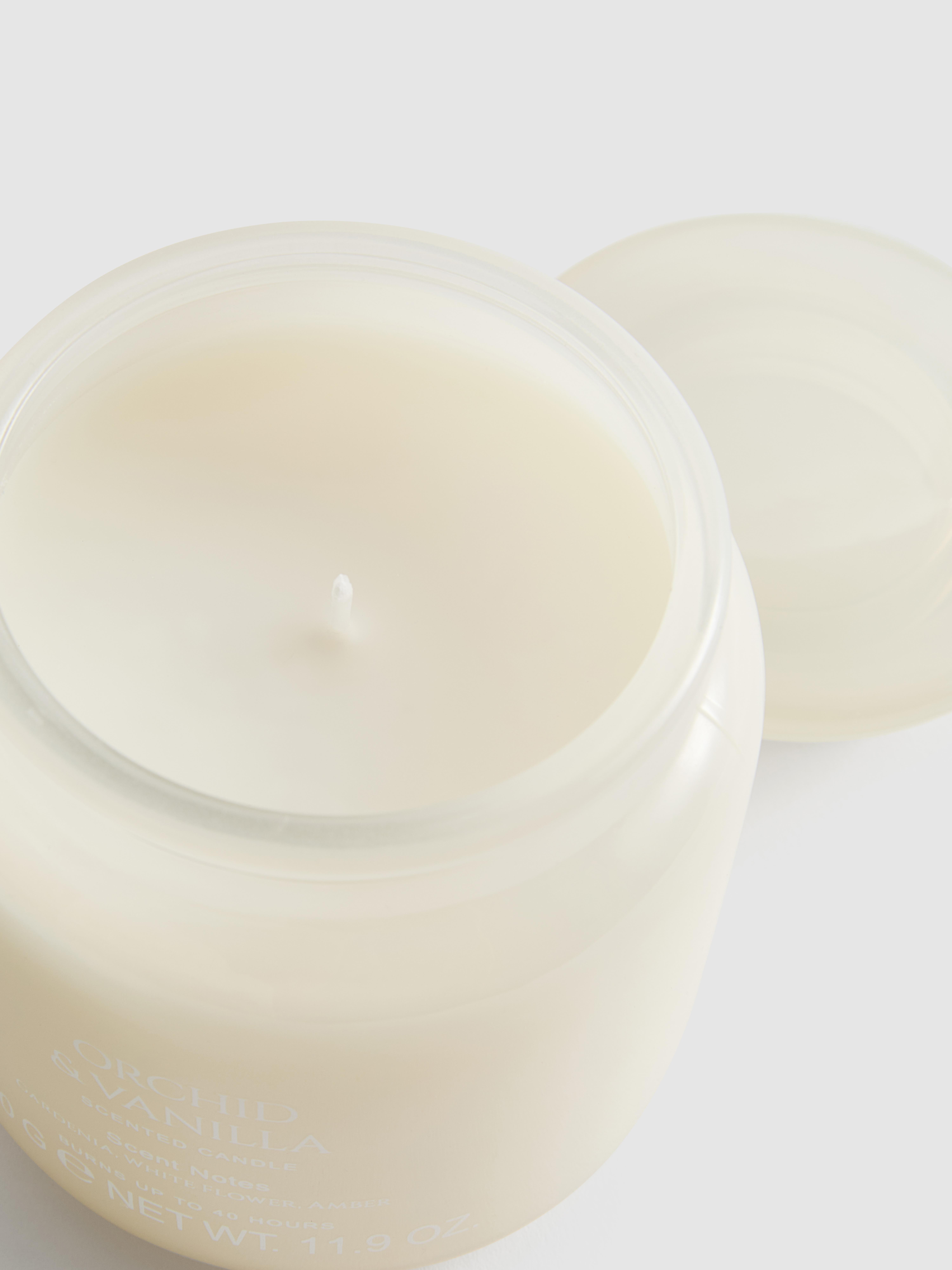 Taupe Large Scented Candle In Lidded J