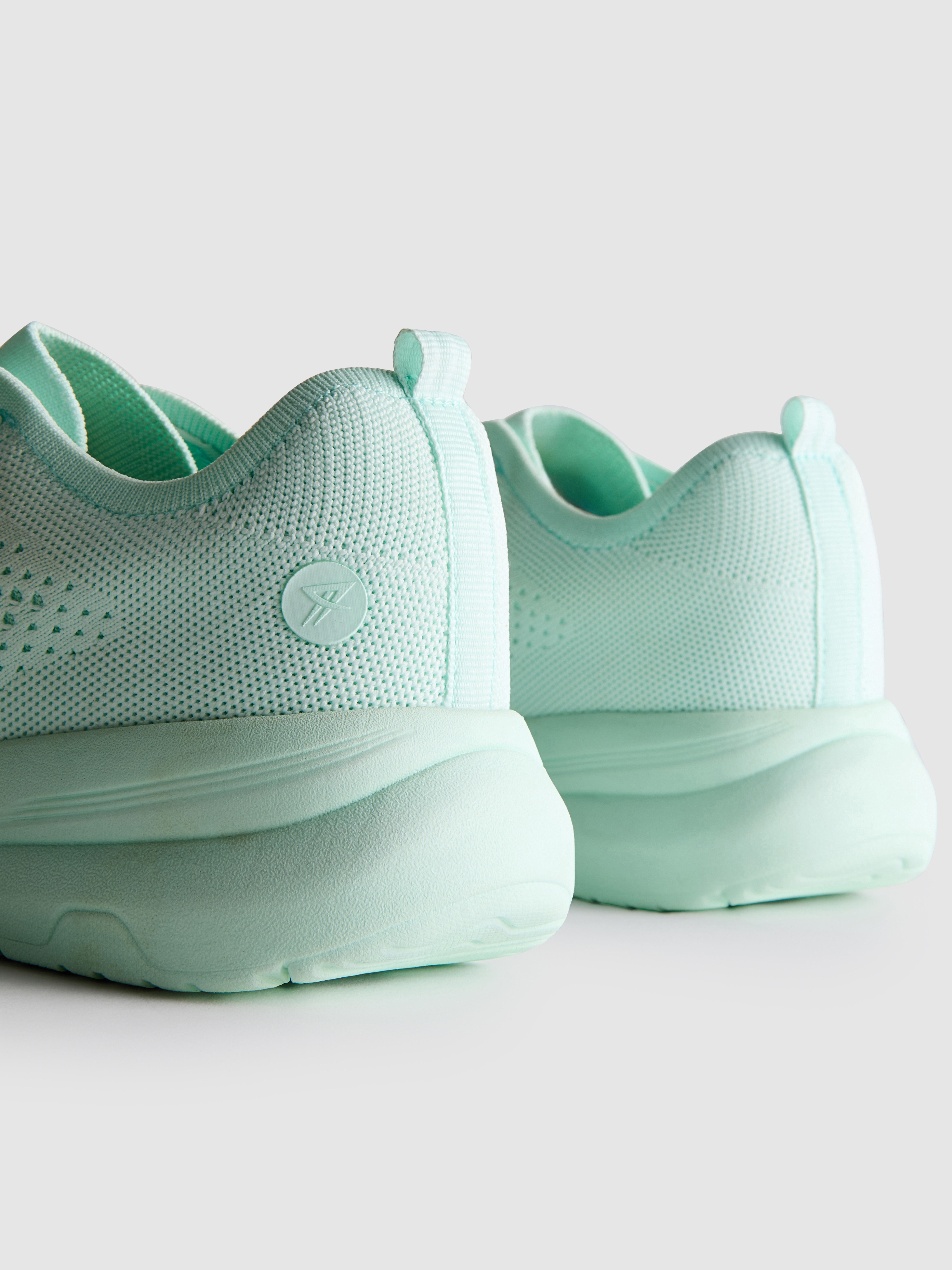 Knitted Lace-Up Trainer