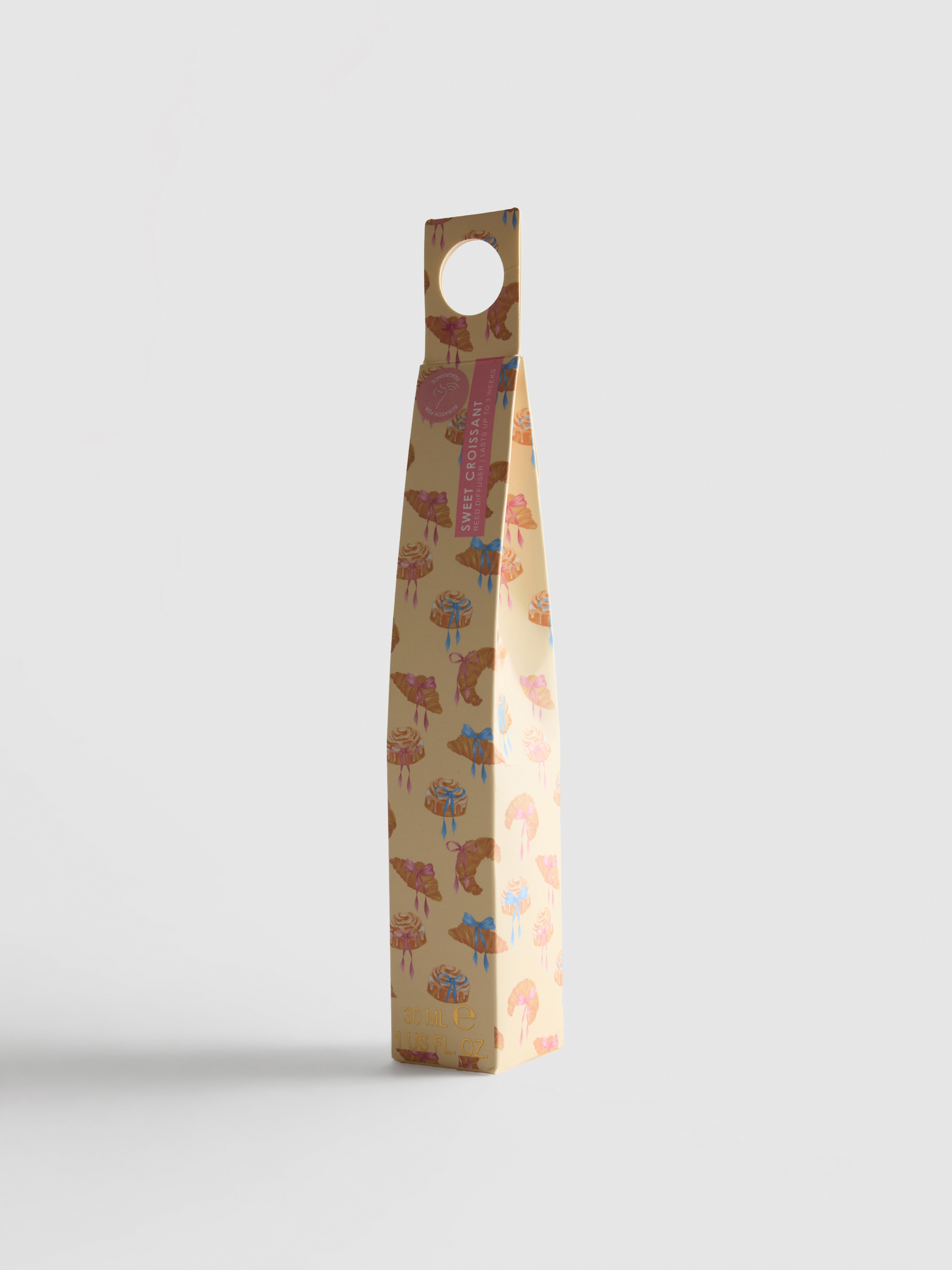 Cream Mini Scented Reed Diffuse