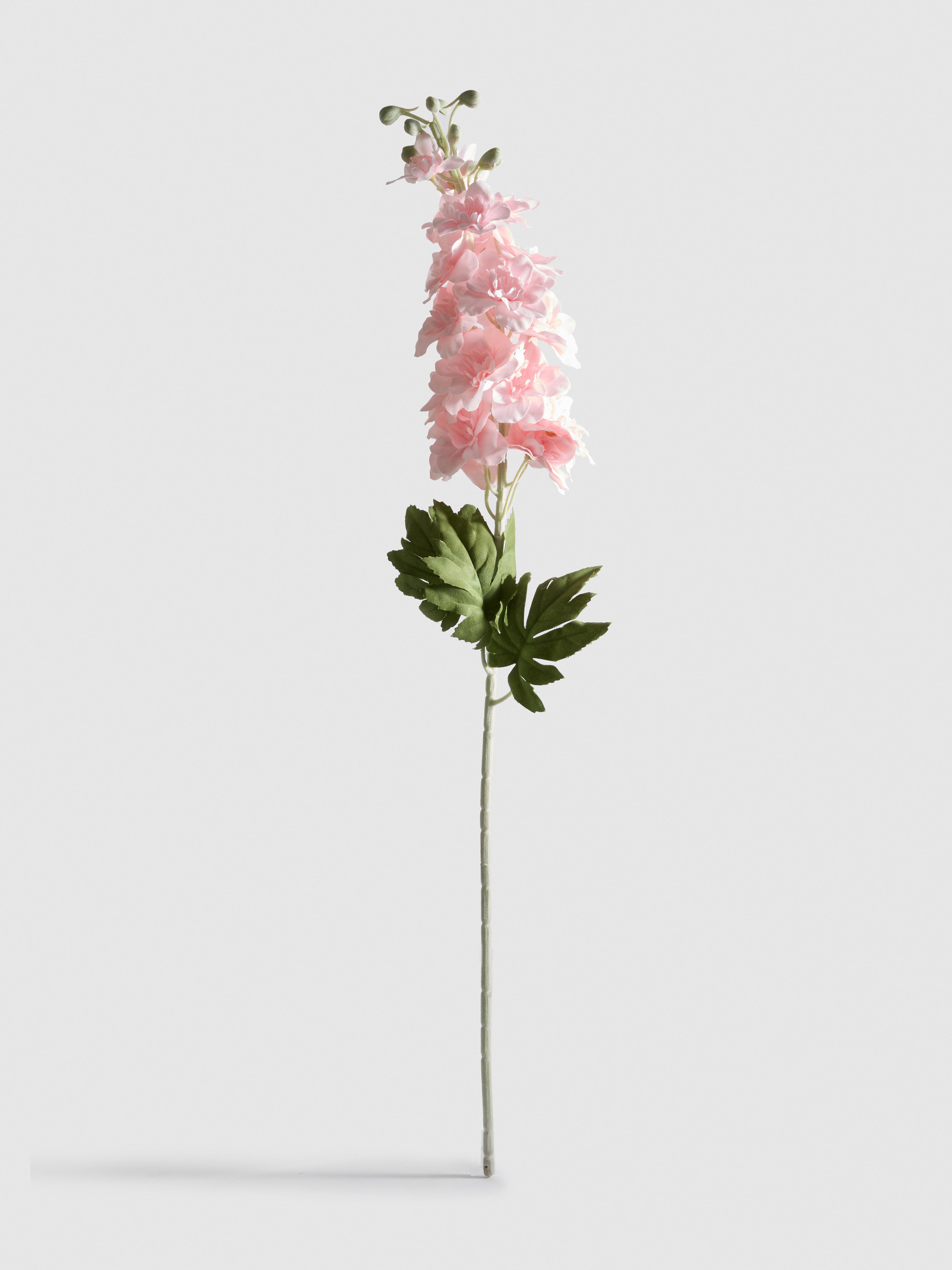 Single Stem Faux Delphinium Plant
