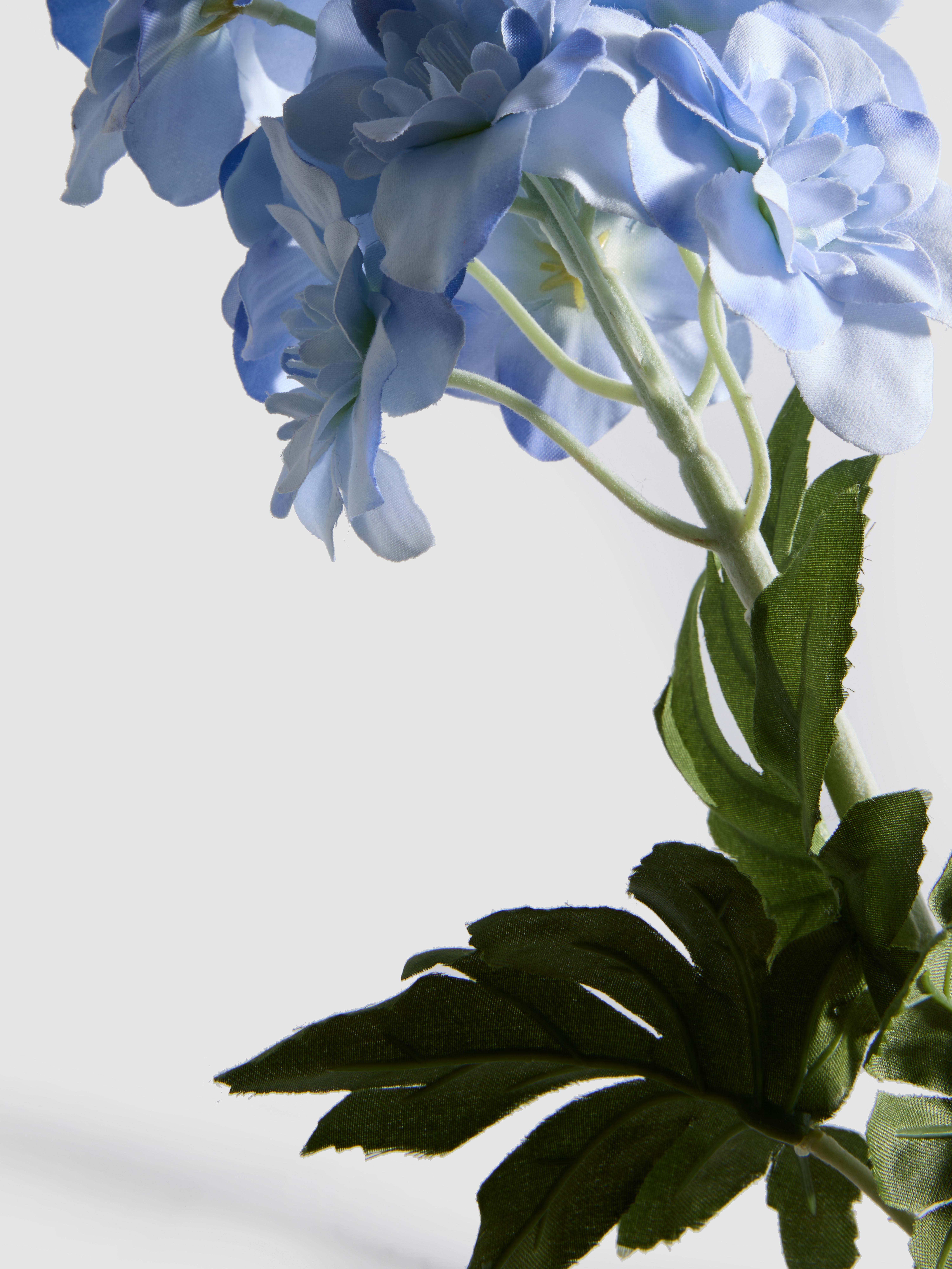 Single Stem Faux Delphinium Plant