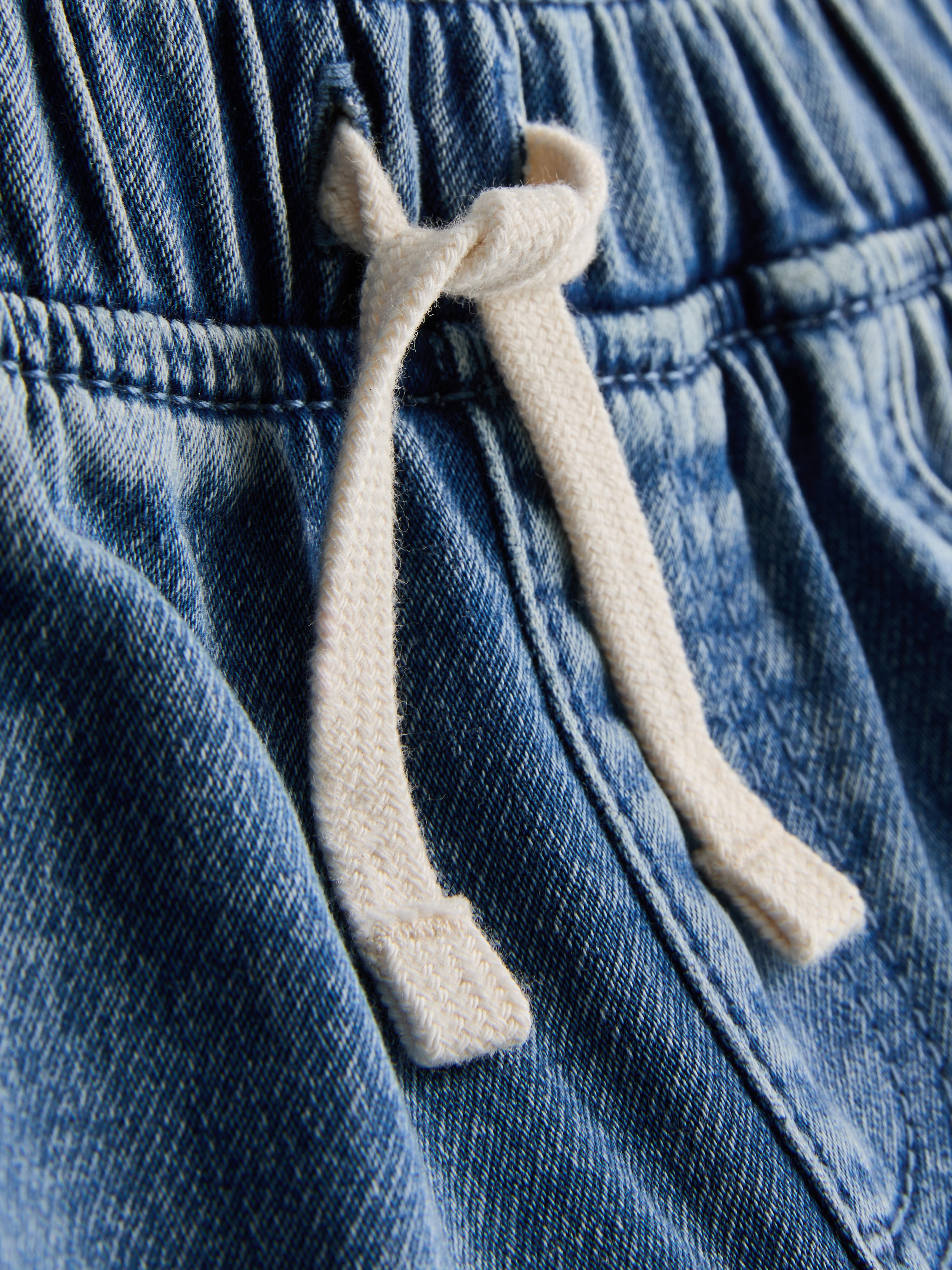 0-36mths | Denim Jogger Shorts