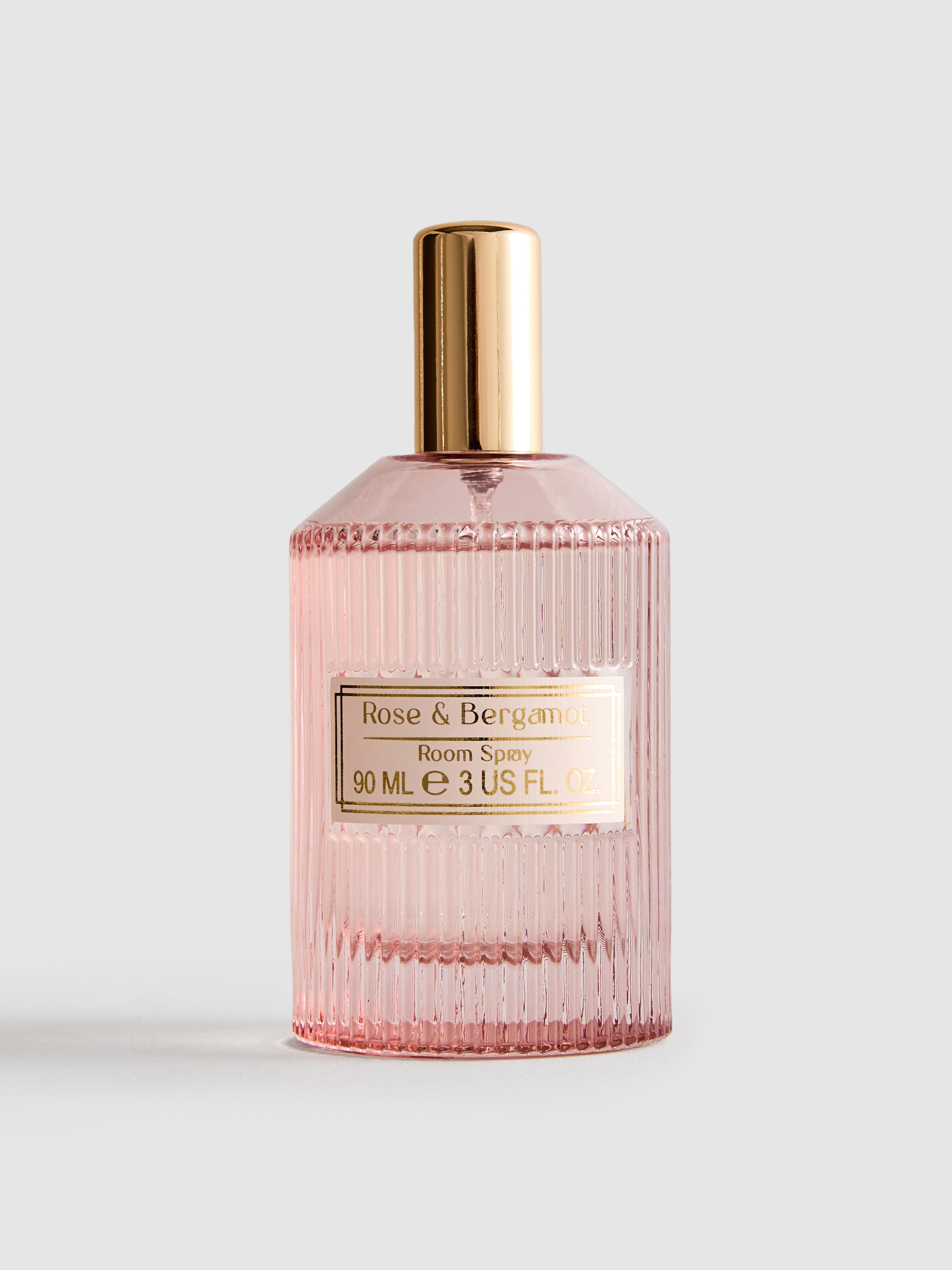 Scented Room Spray In Fluted Glass Jar