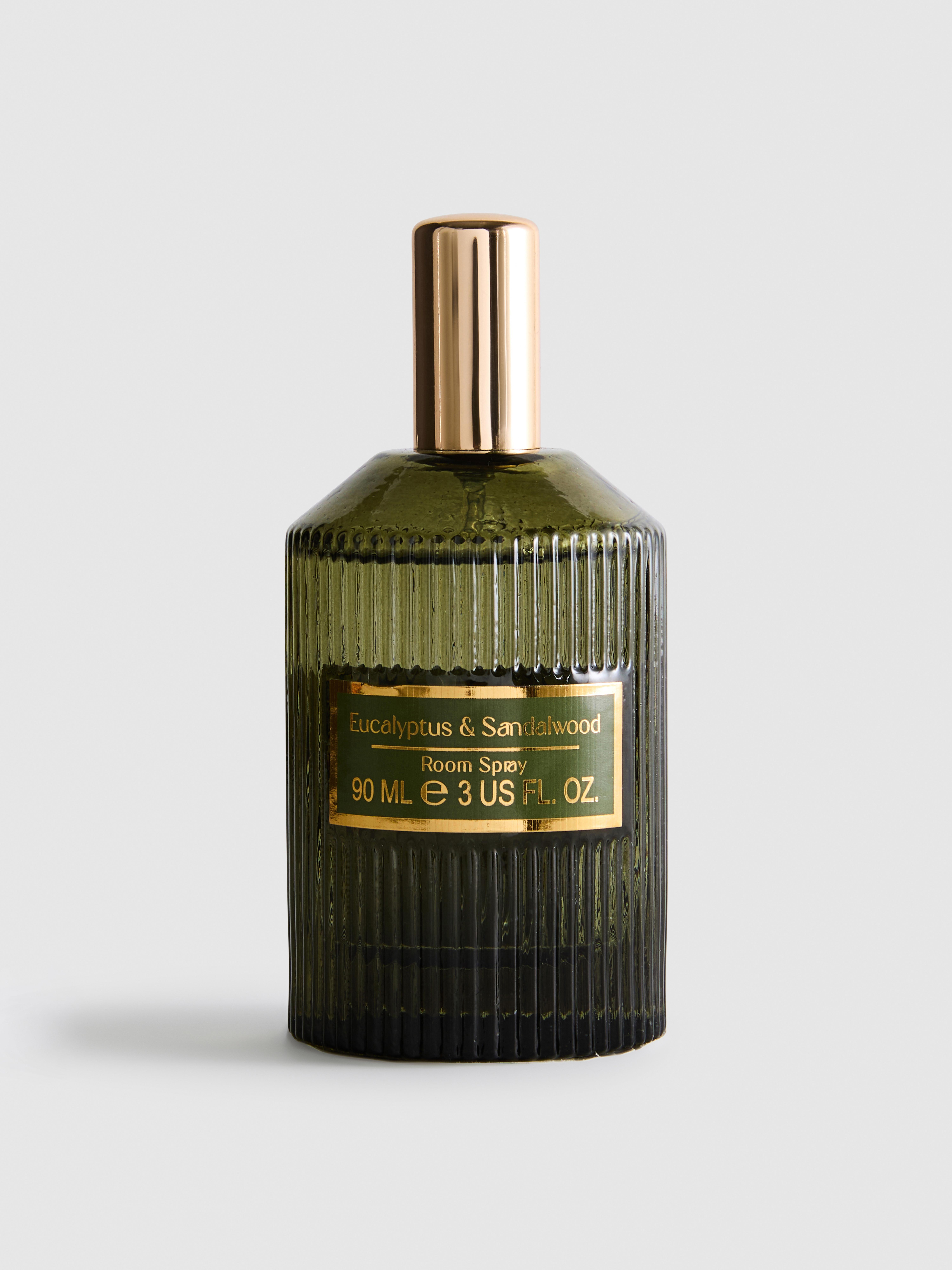 Scented Room Spray In Fluted Glass Jar