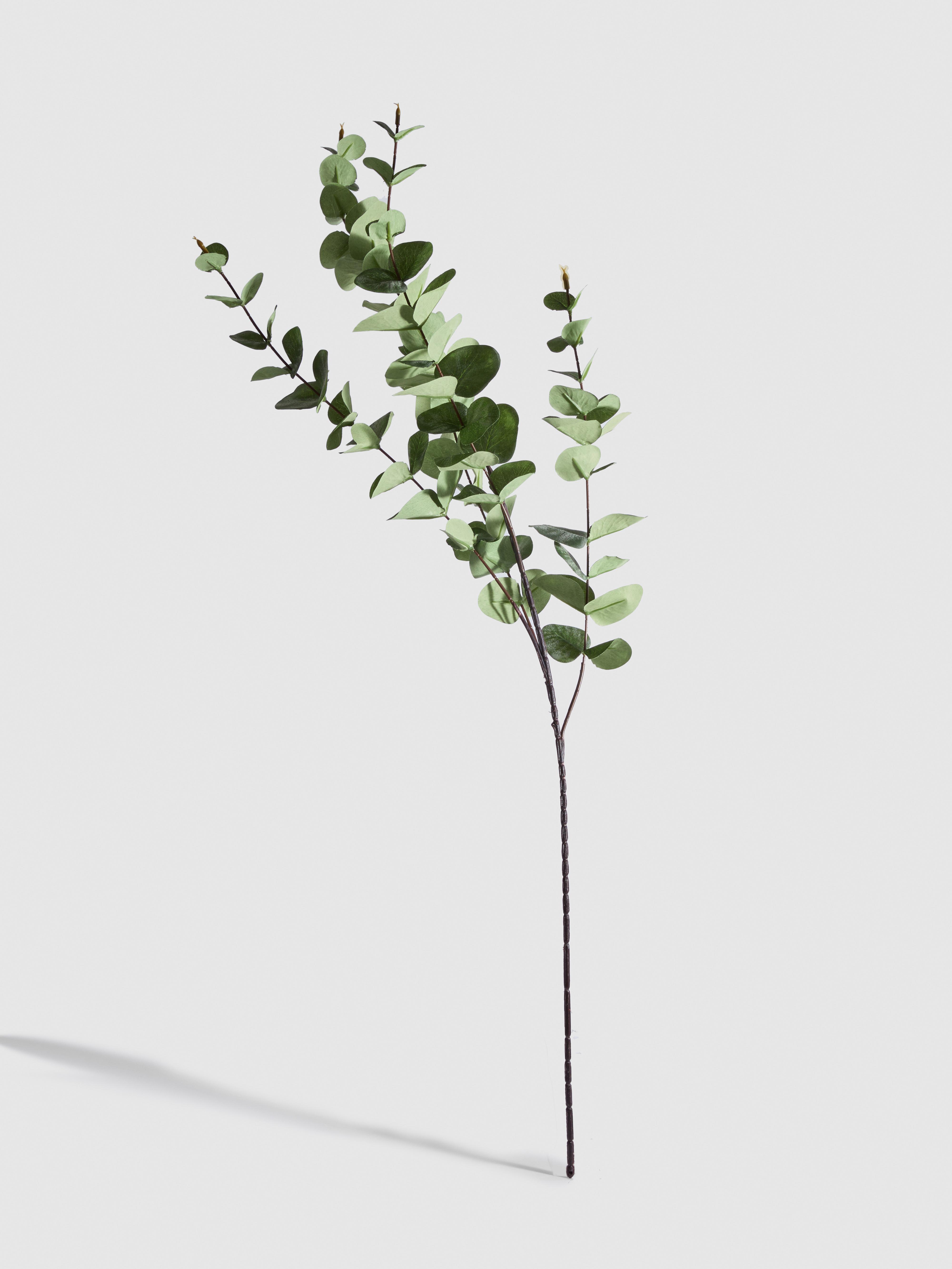 Single Stem Faux Eucalyptus Decoration