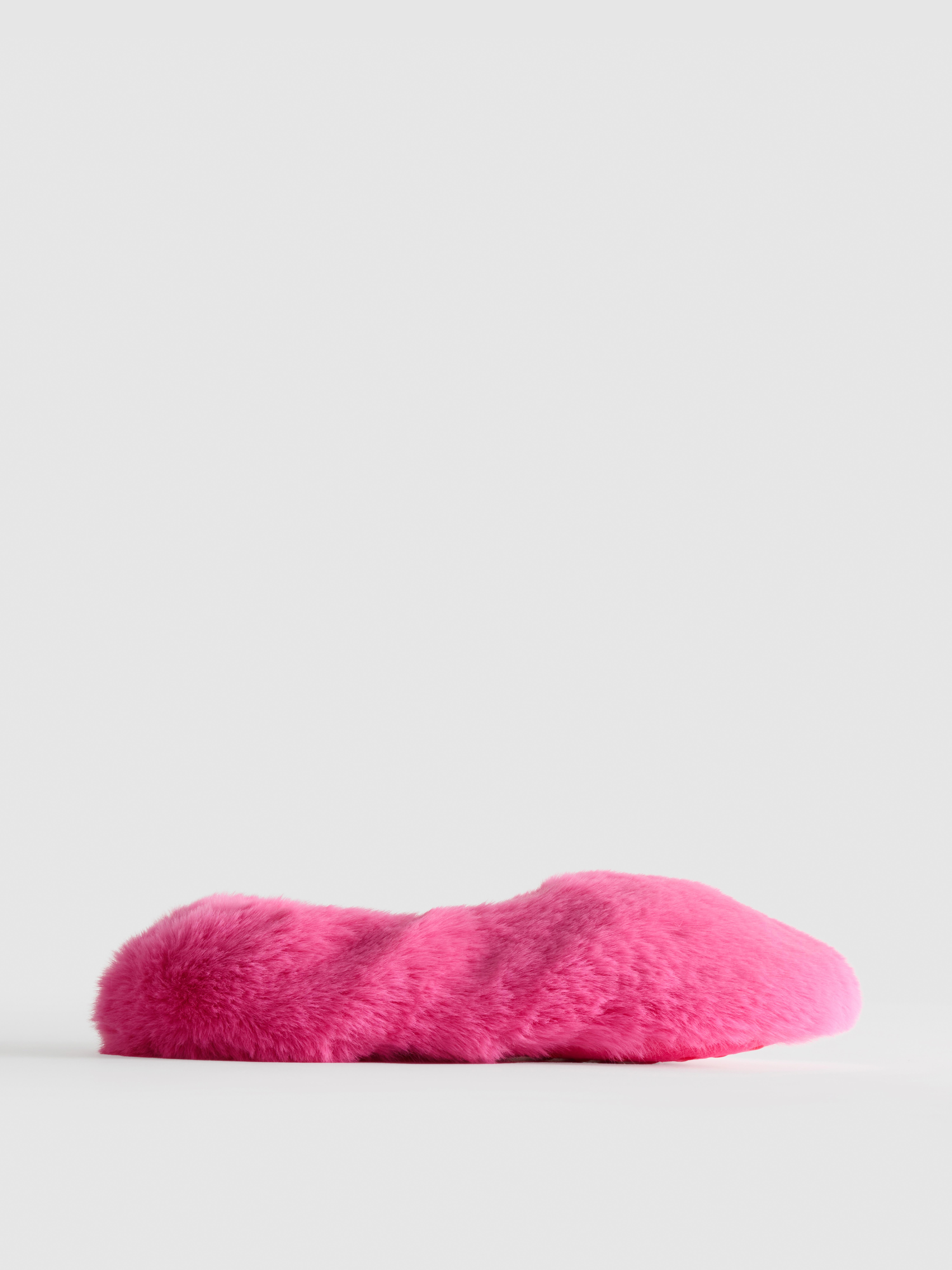 Faux Fur Footlet Slippers