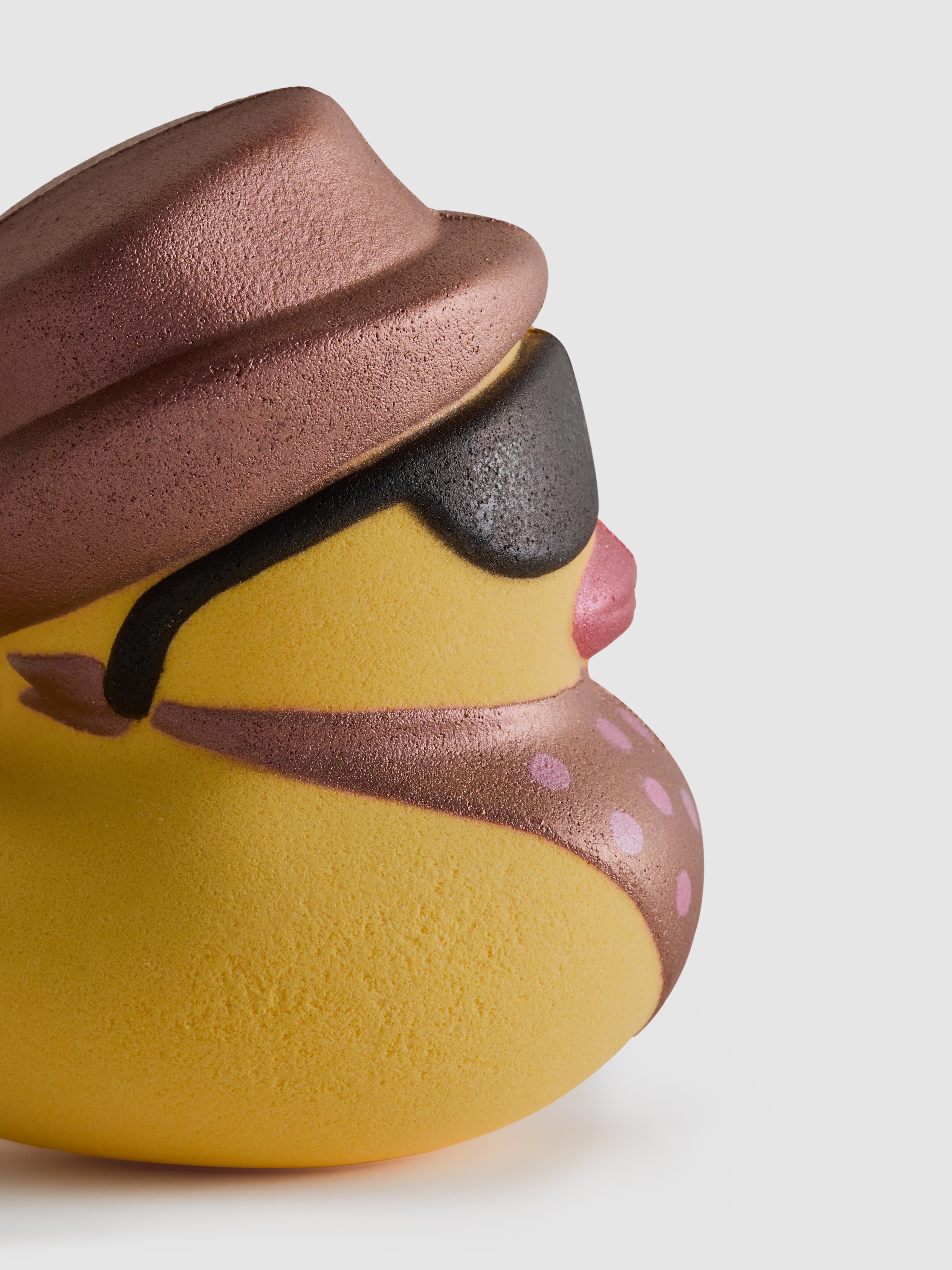 Entenförmige Badebombe mit Cowboyhut