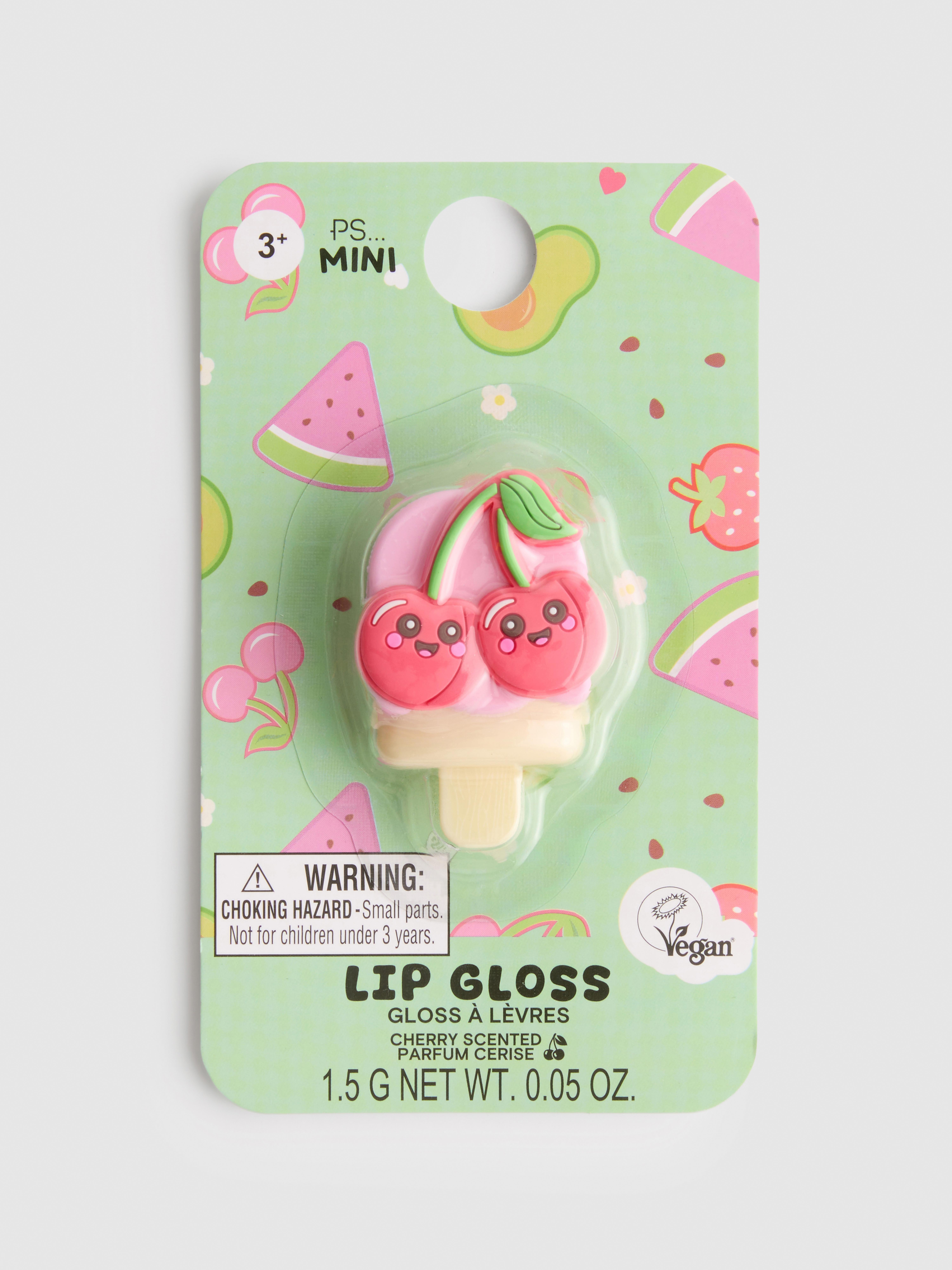 PS... Compacte mini-lipgloss met kersengeur