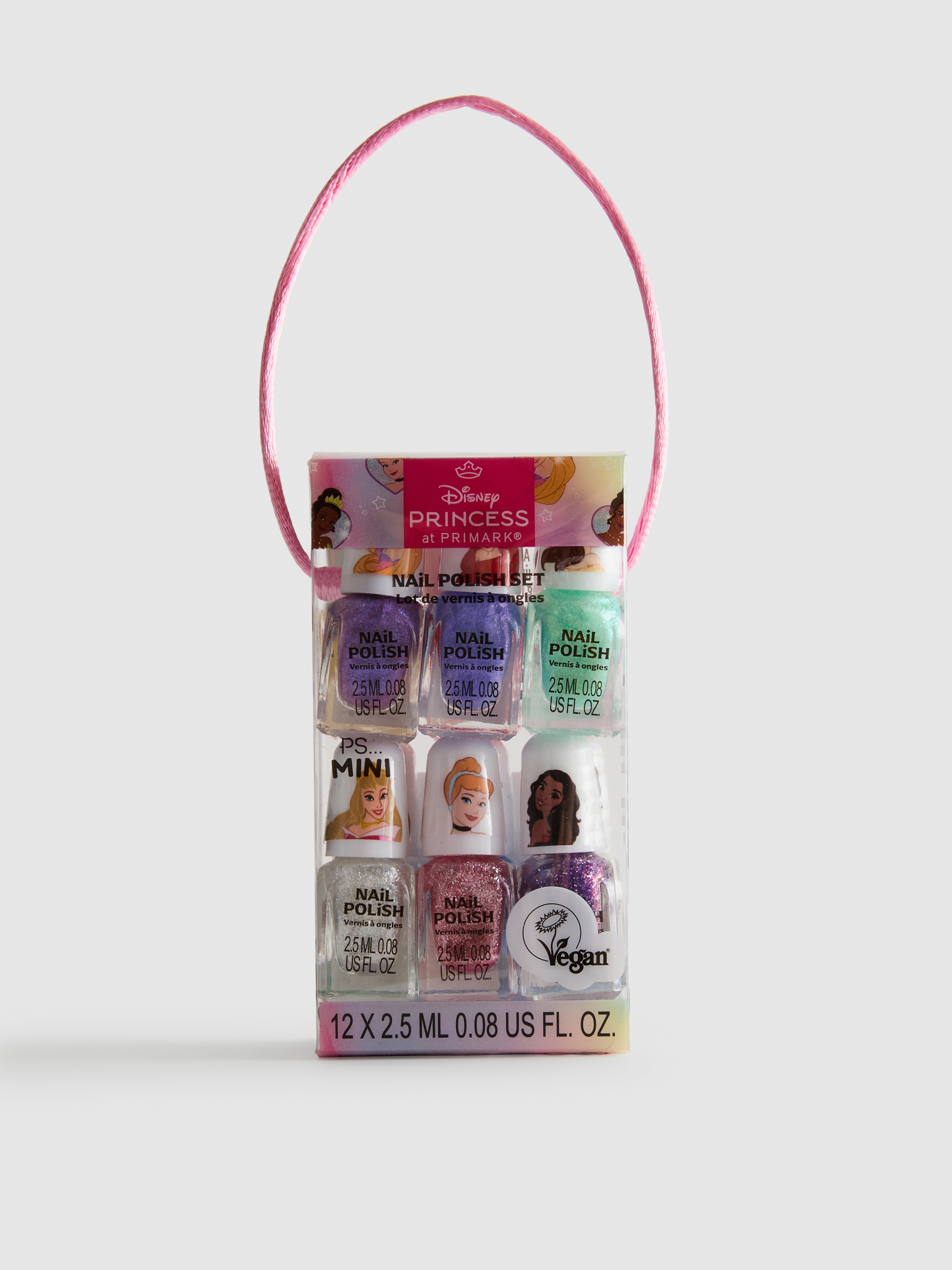 Pack de 12 esmaltes de princesas Disney de PS… Mini