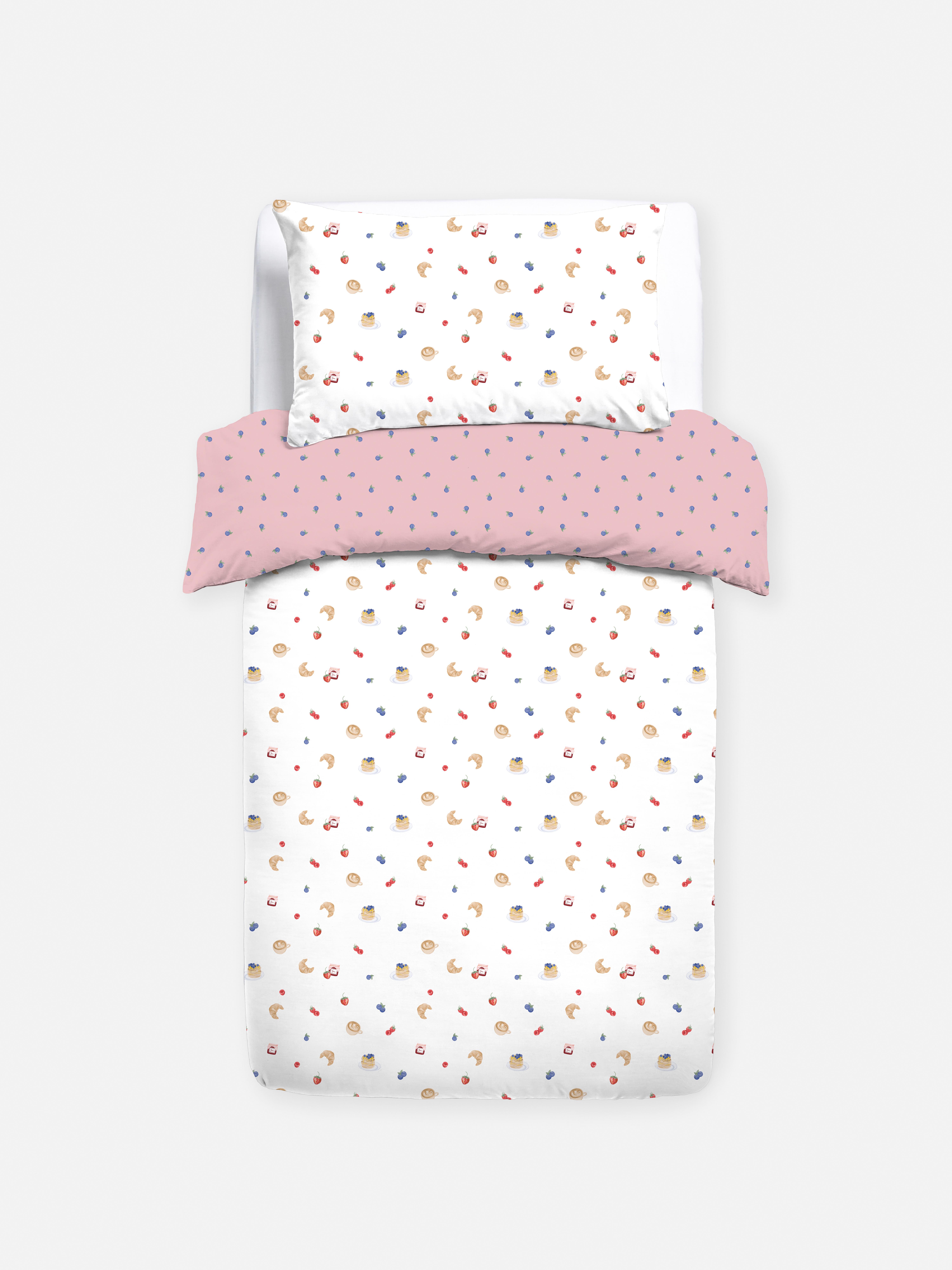 Breakfast Single Duvet Cover Set