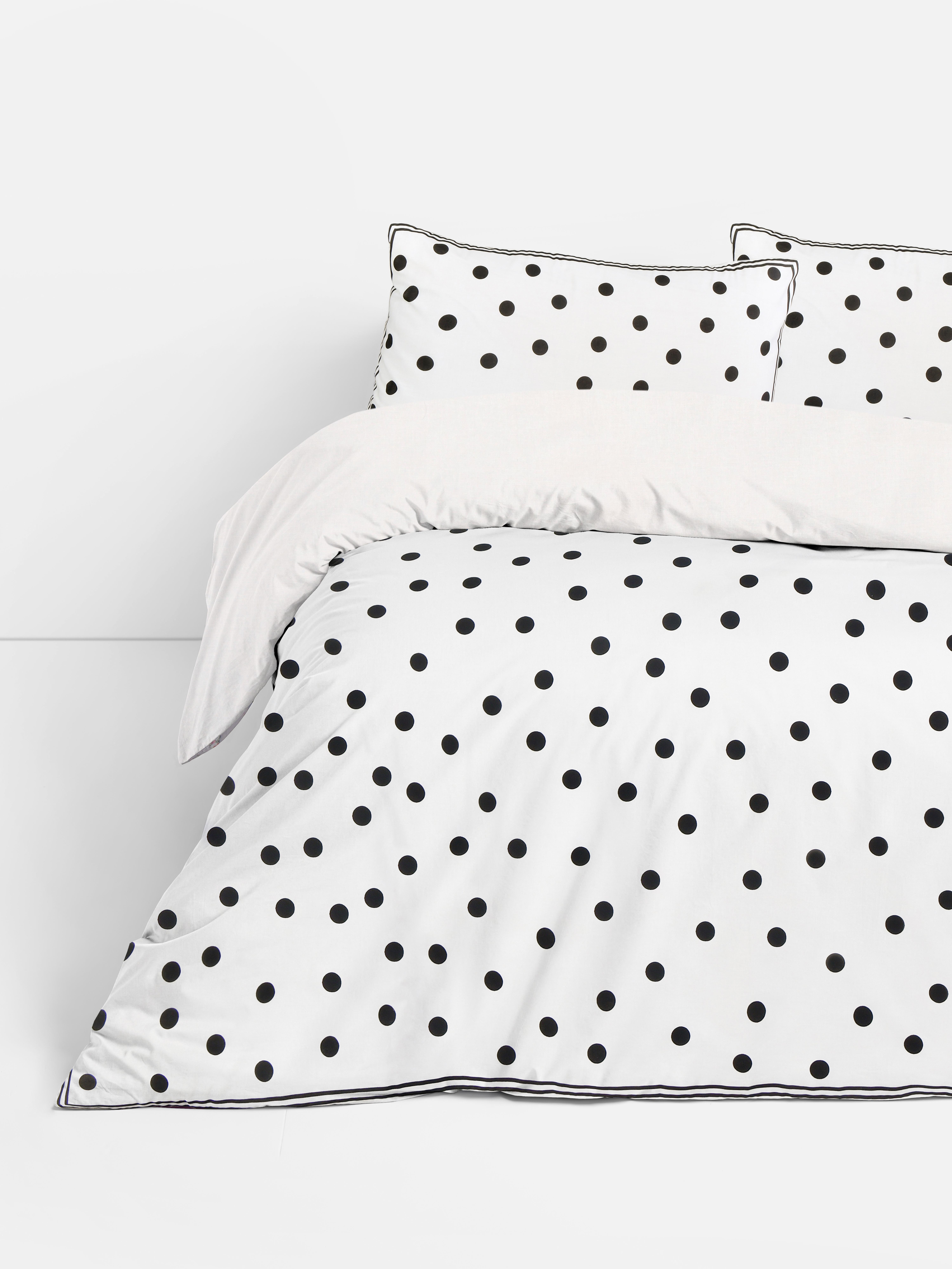Polka Dot Double Duvet Cover Set