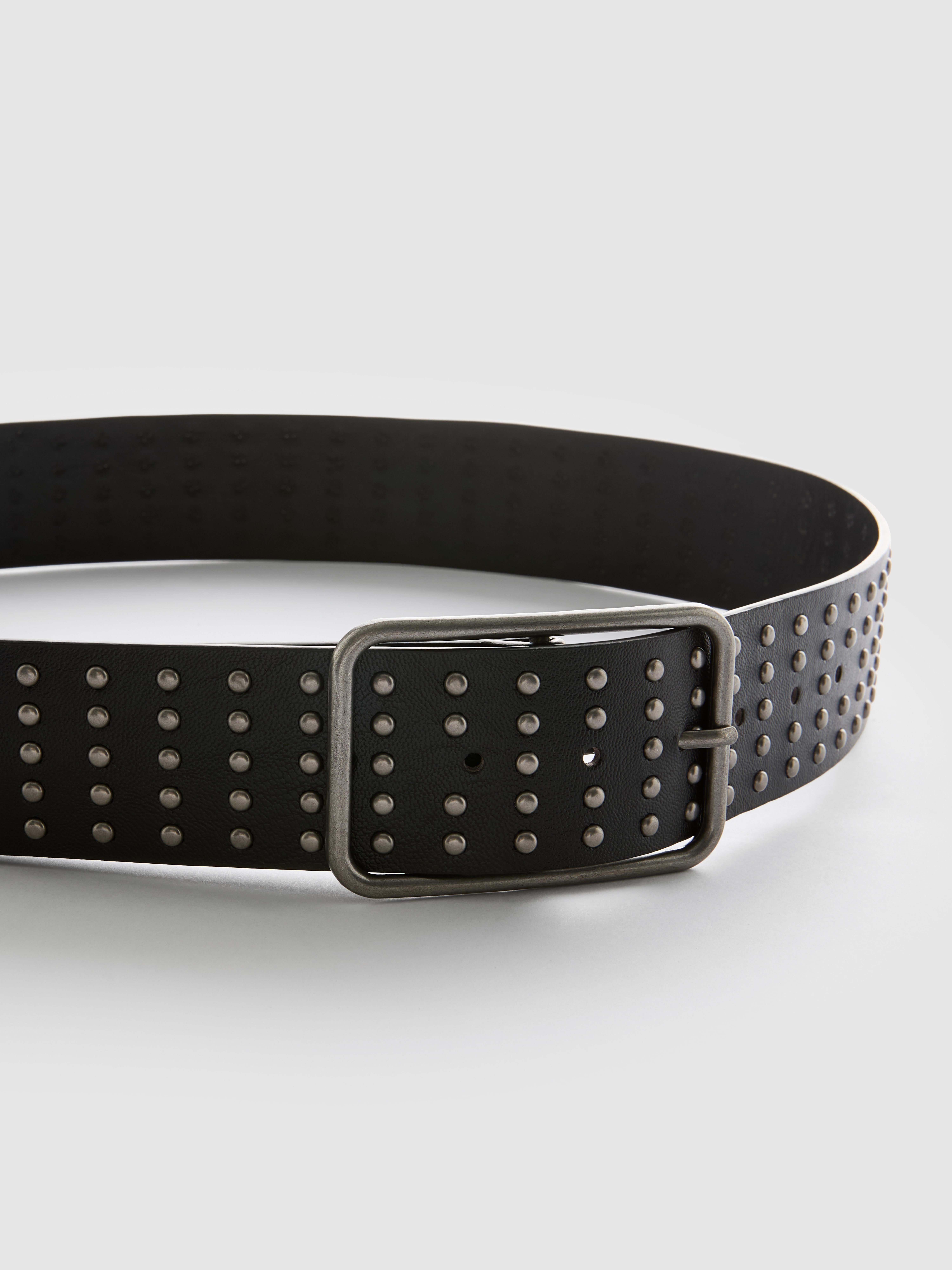 Studded Buckle Belt