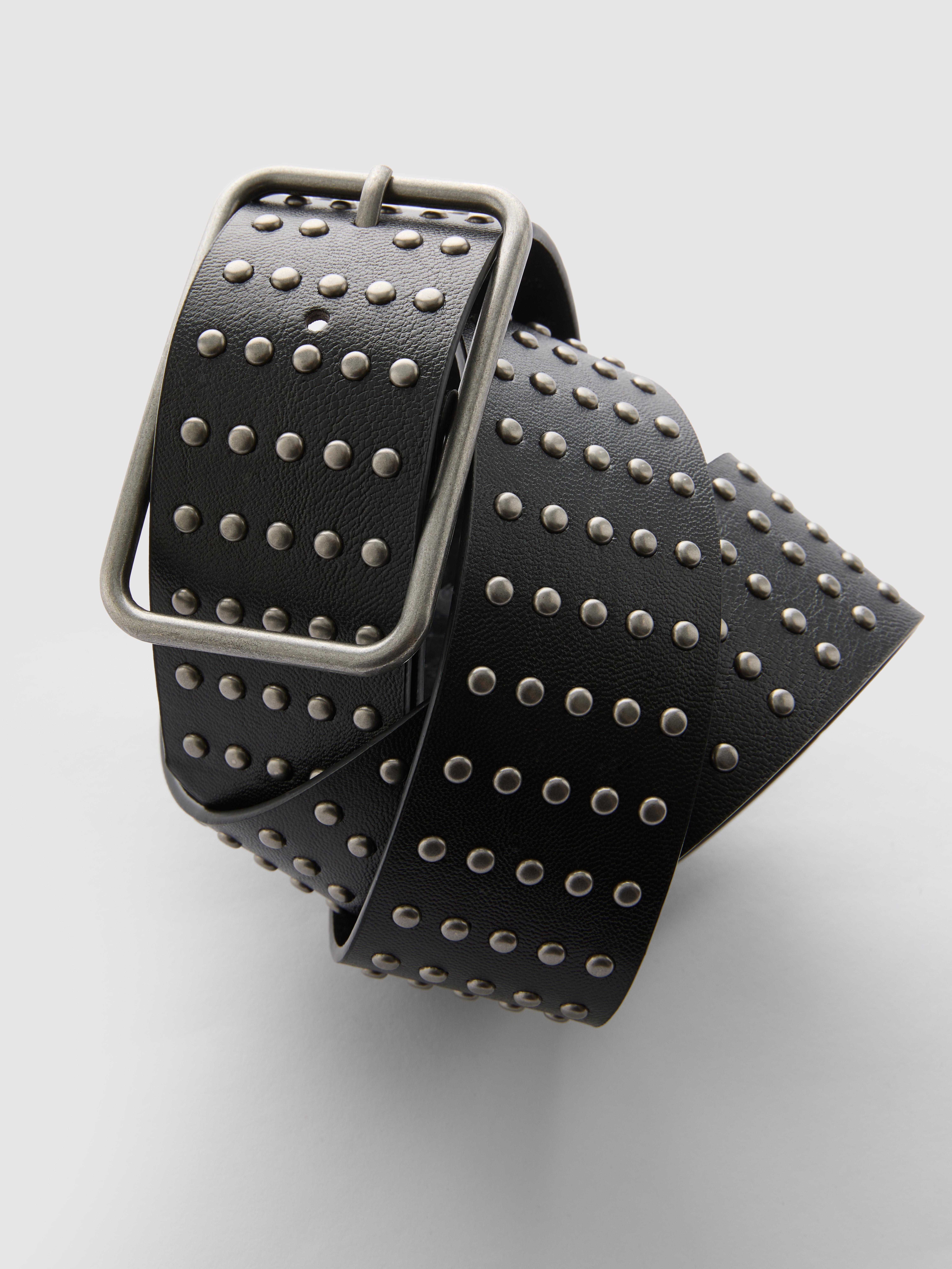 Studded Buckle Belt