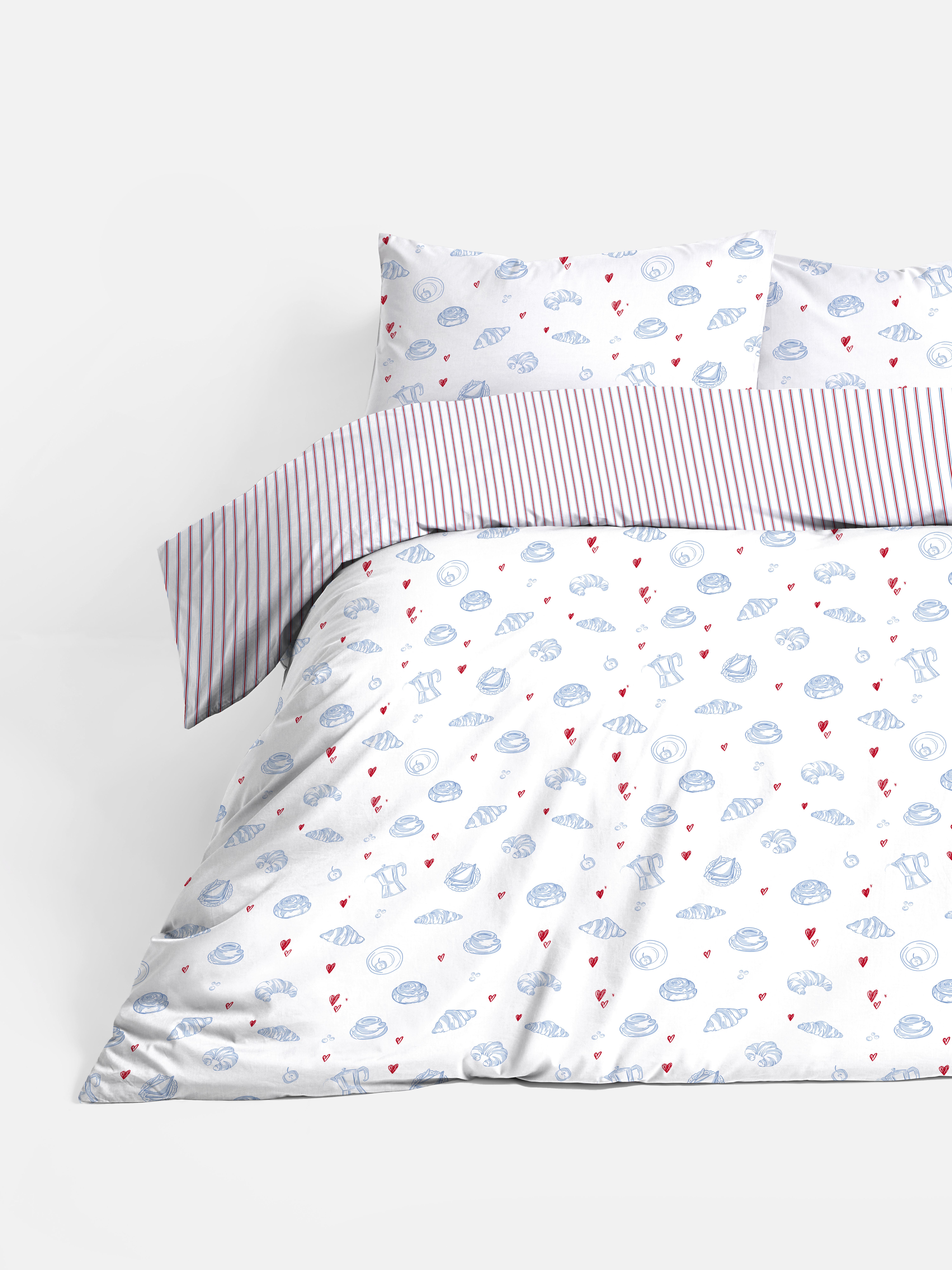 Brunch Club Super King Duvet Cover Set