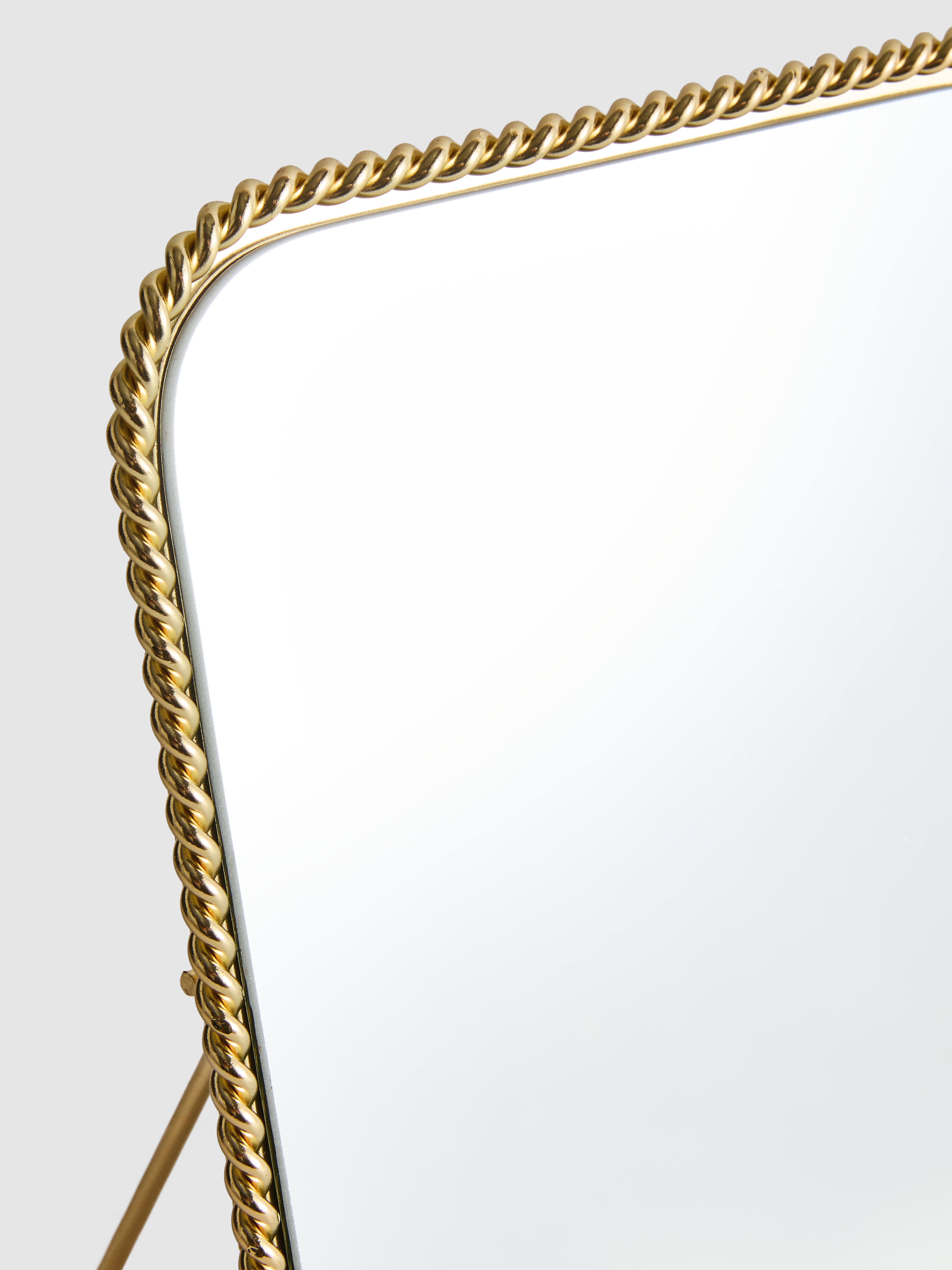 Miroir carré à poser