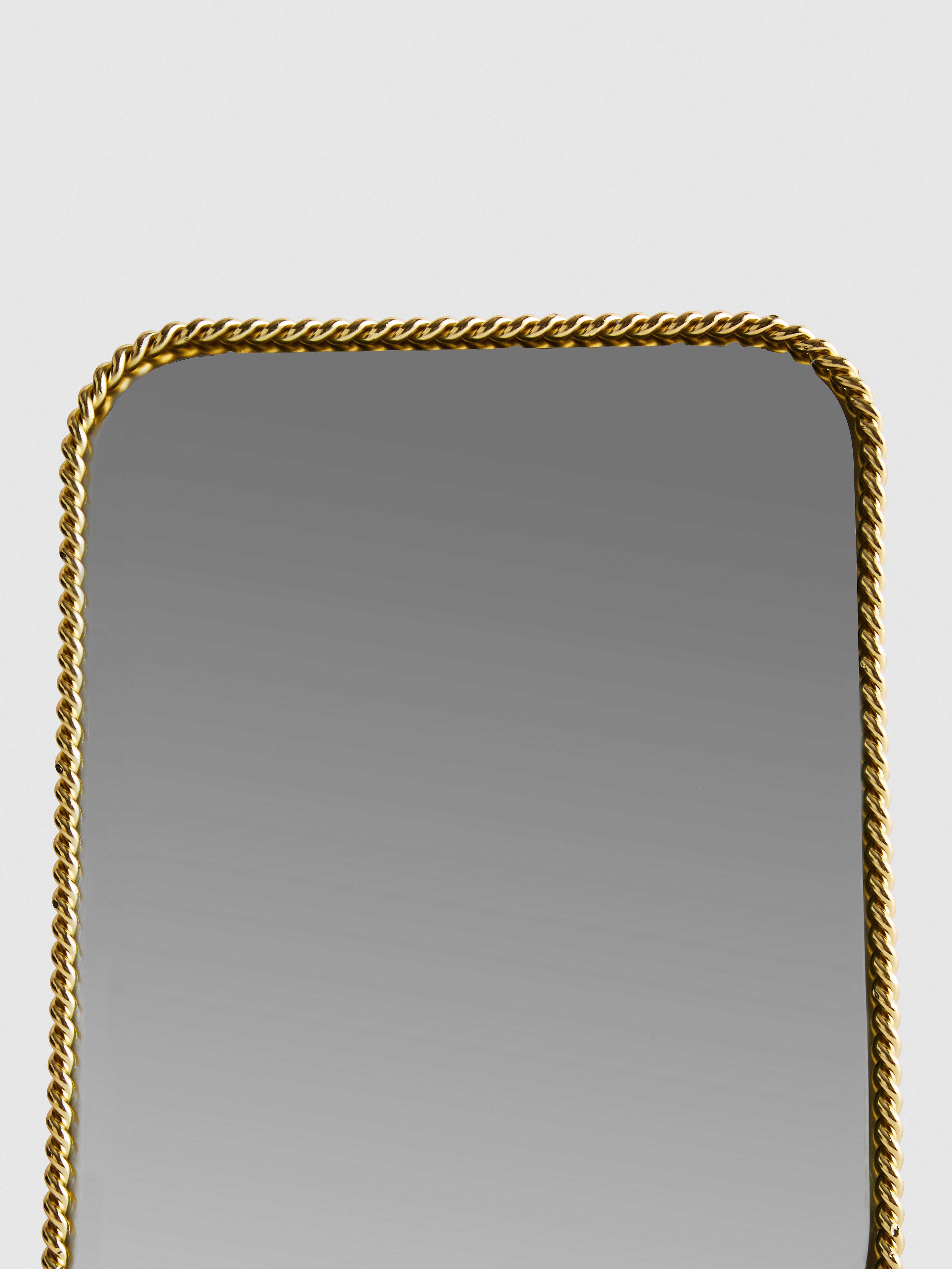 Miroir carré à poser