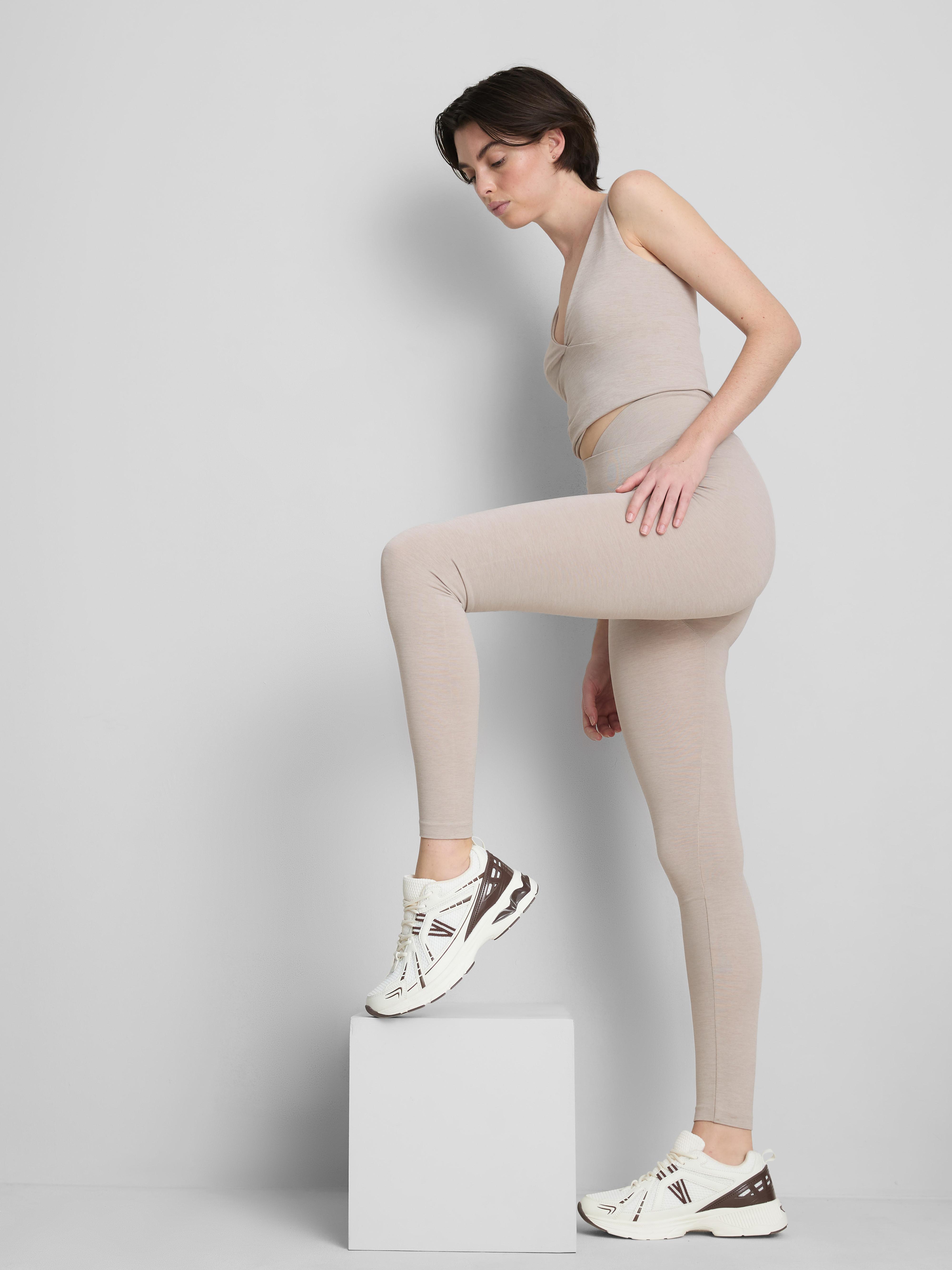 Seamless Cross Waistband Leggings
