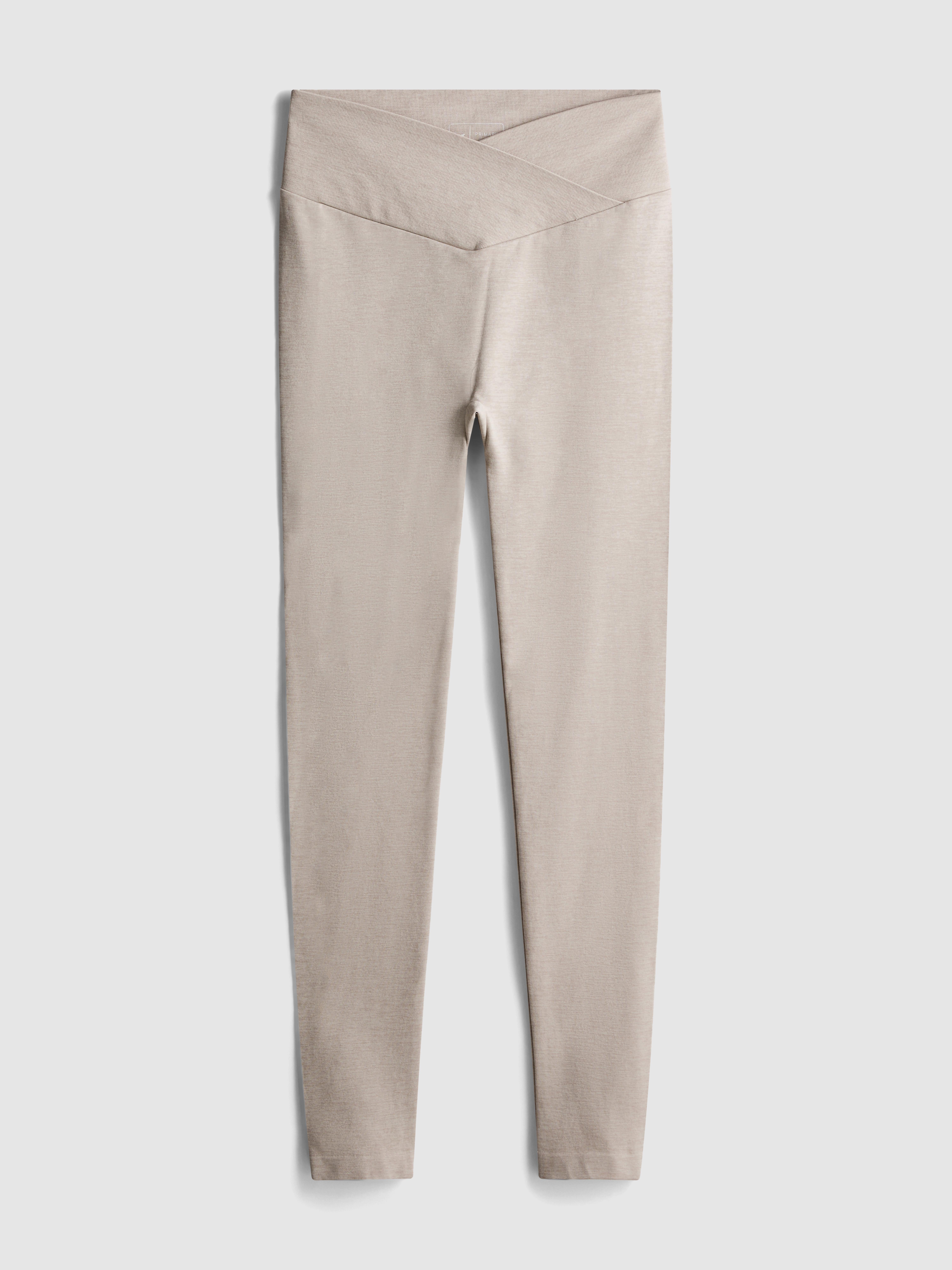 Seamless Cross Waistband Leggings