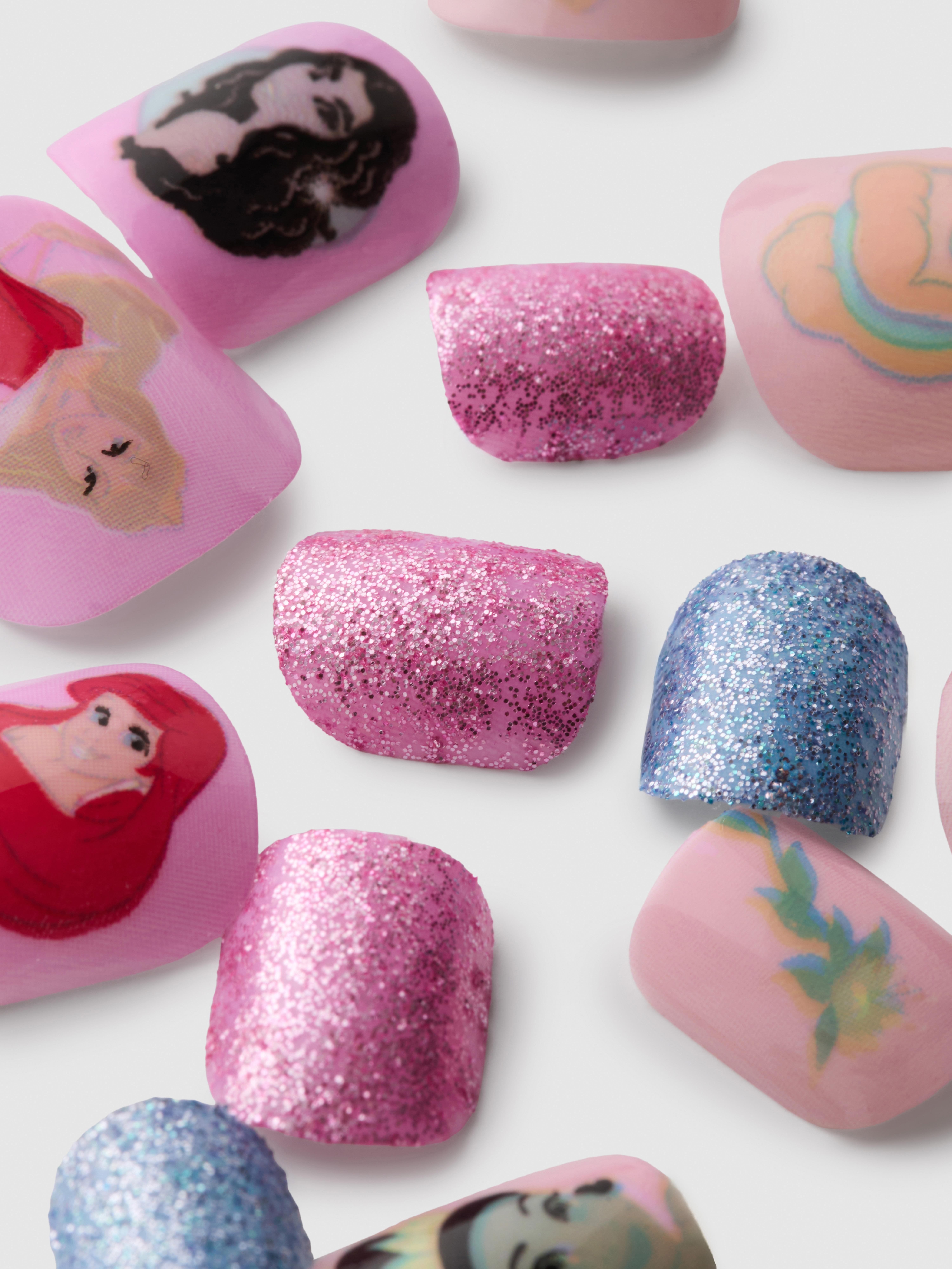 PS... Mini-plaknagels Disney Princess