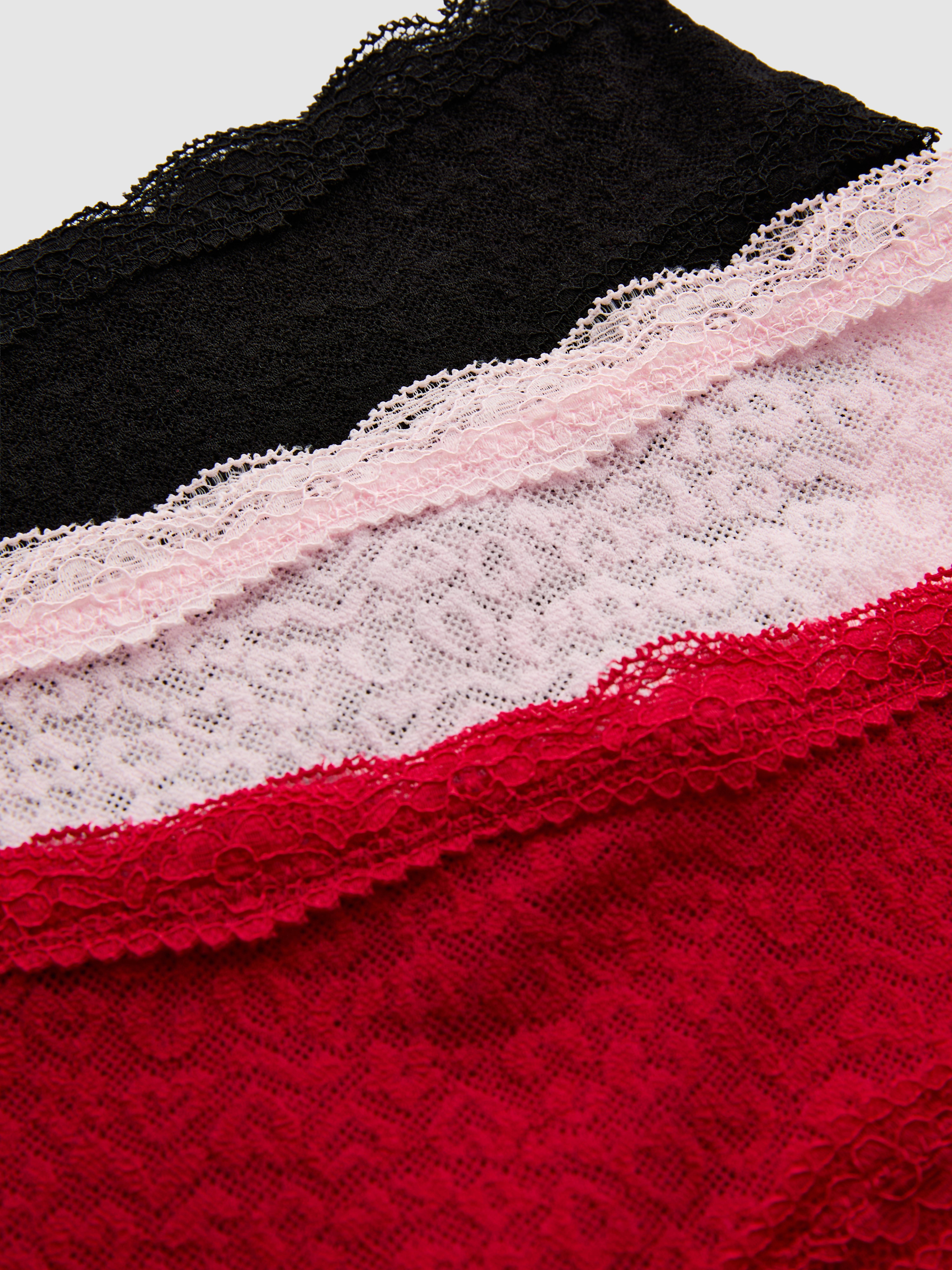 3pk Lace Mini Briefs