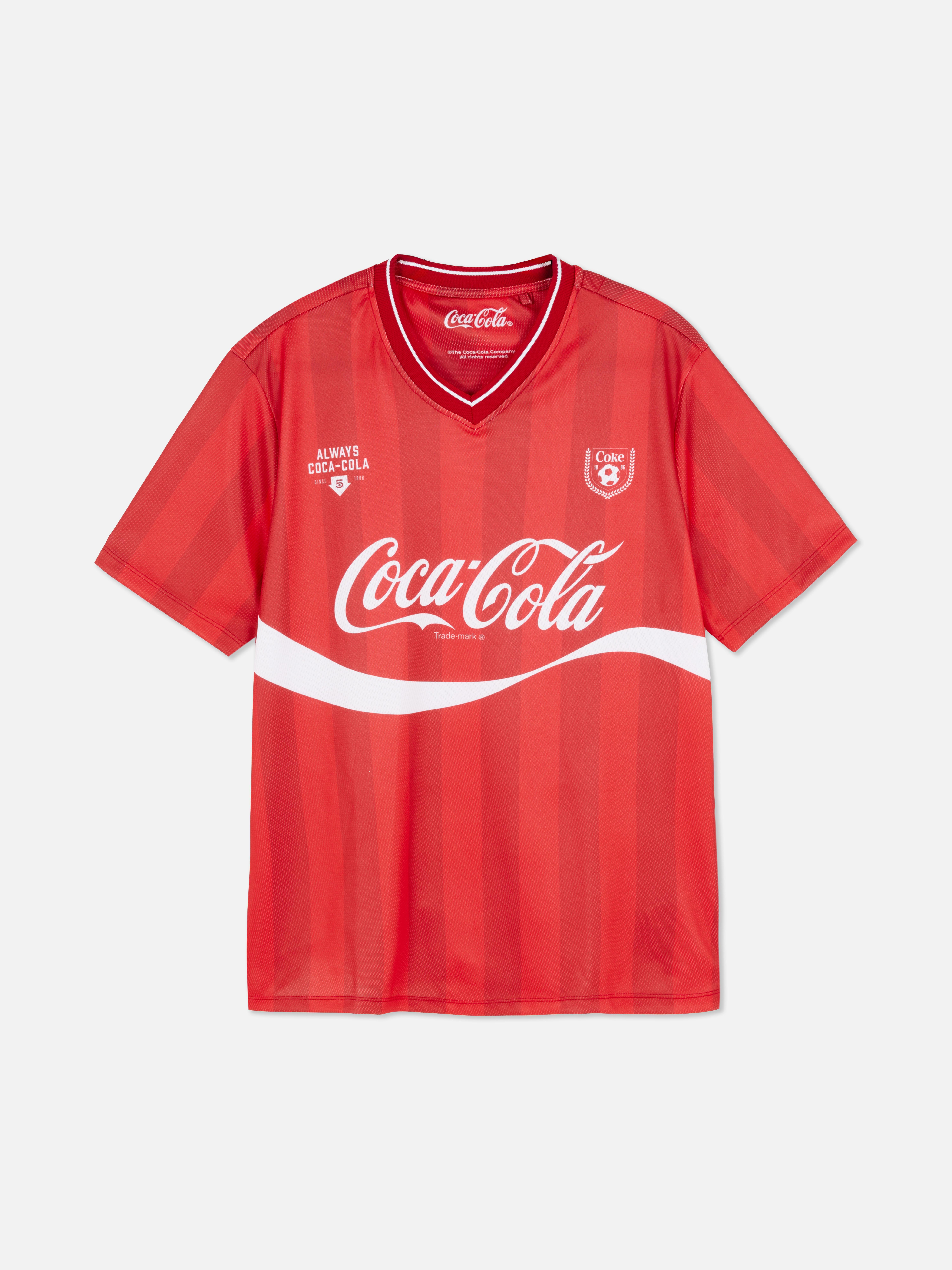 „Coca-Cola“ T-Shirt aus Netzstoff
