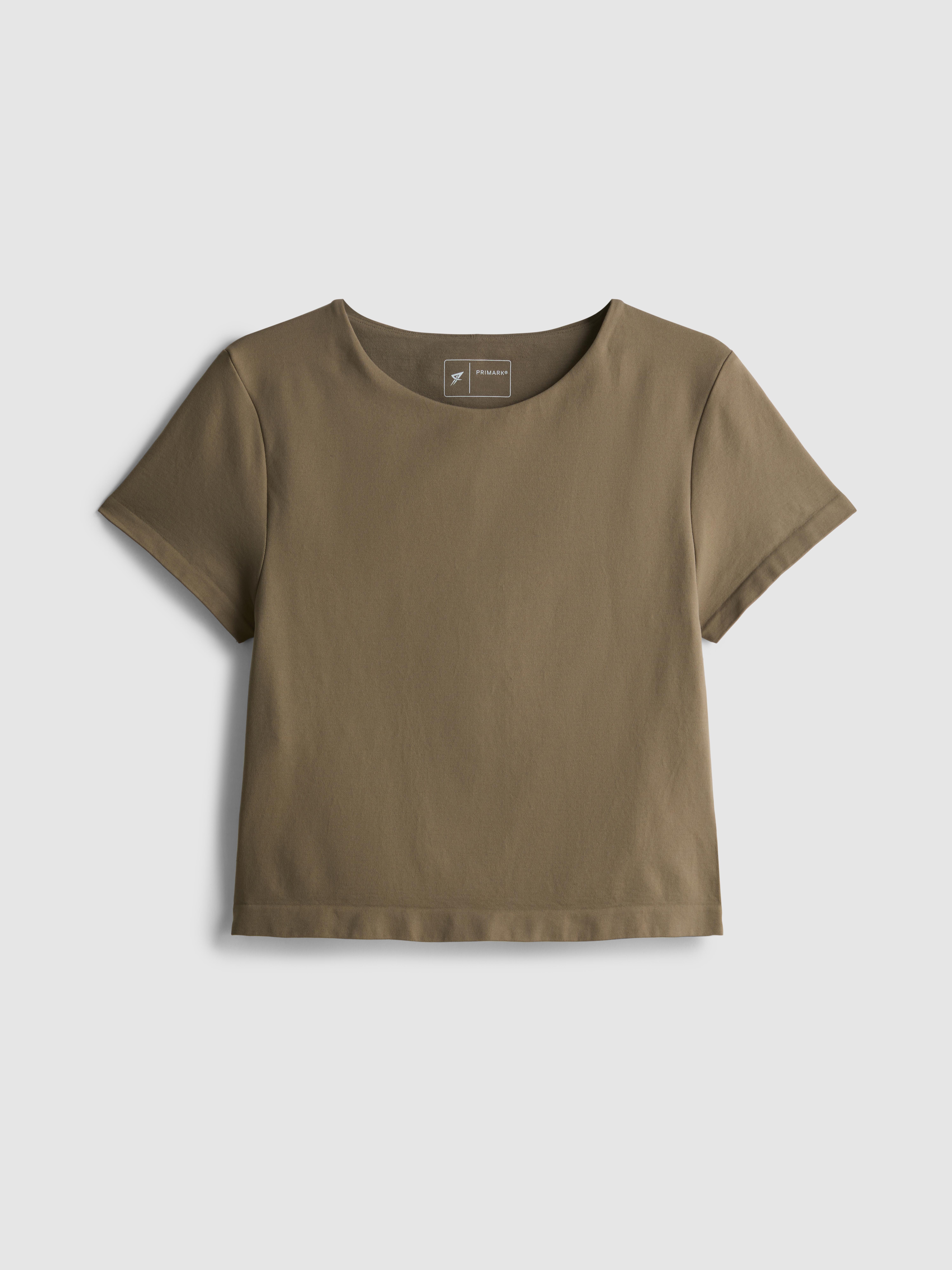 Women's Olive Soft Seamless Active Tee