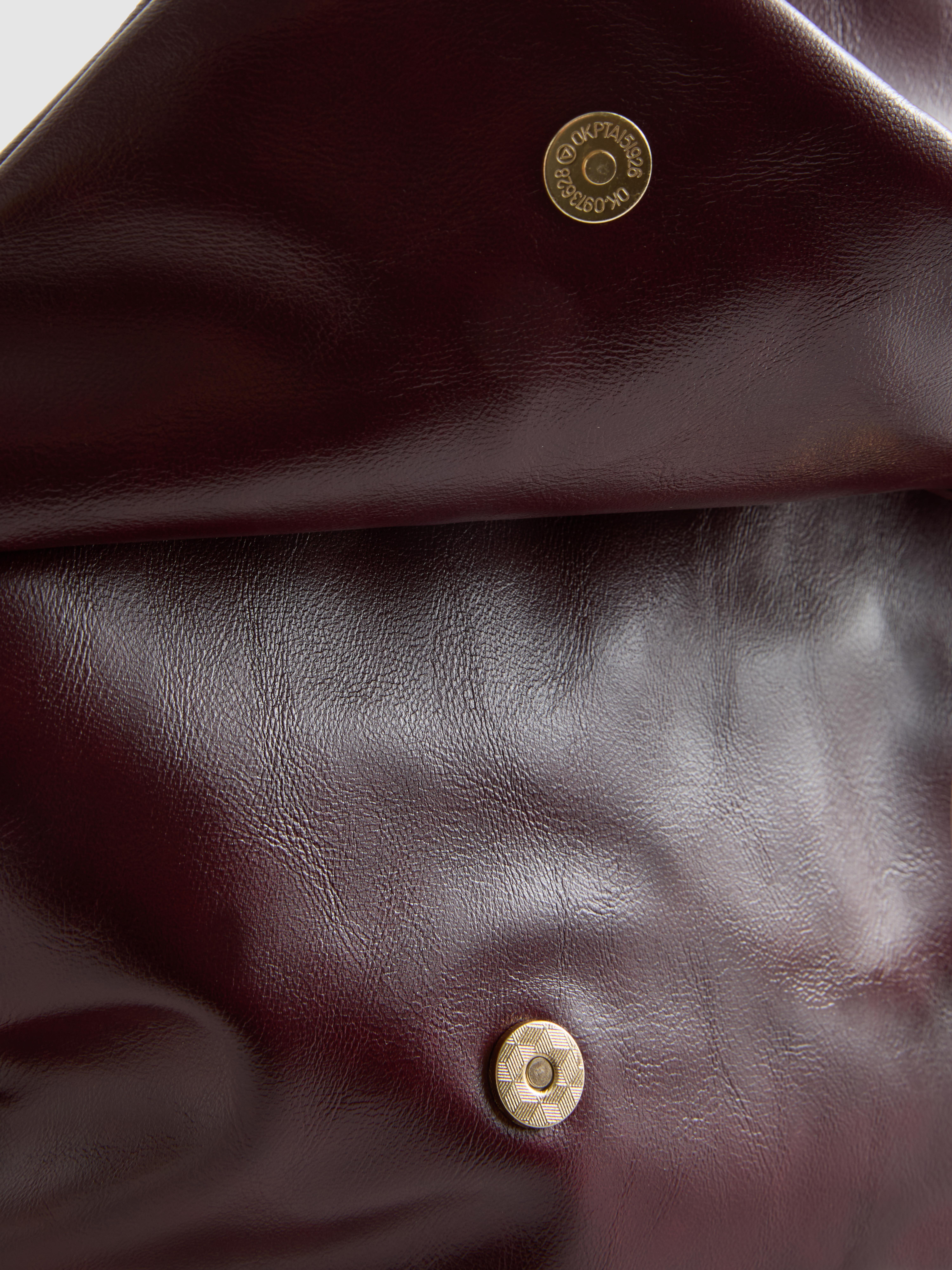 Oil Slick O-Ring Clutch Bag