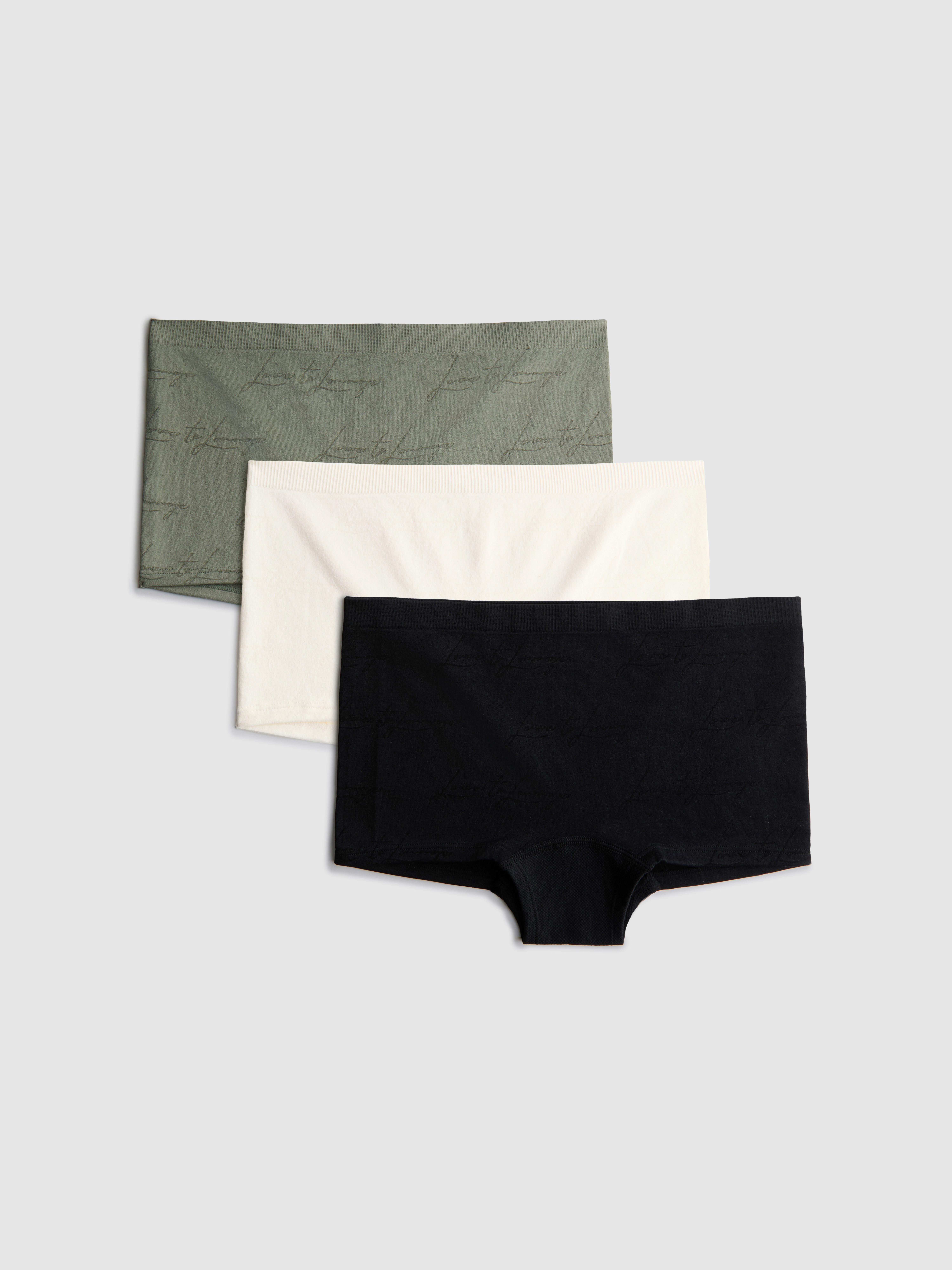 Boyshorts Love To Lounge, set van 3