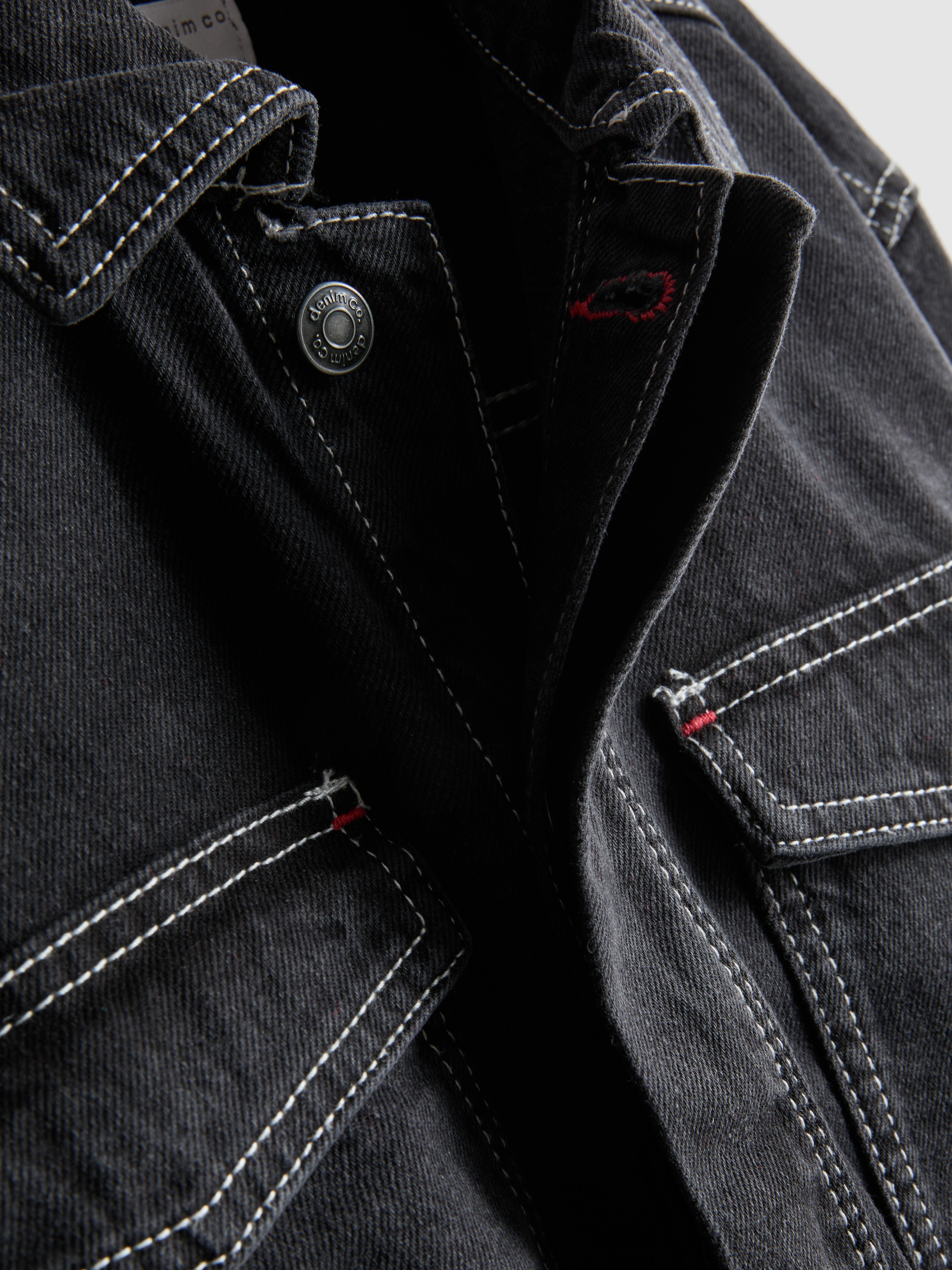 9-15yrs | Contrast Stitch Denim Shirt