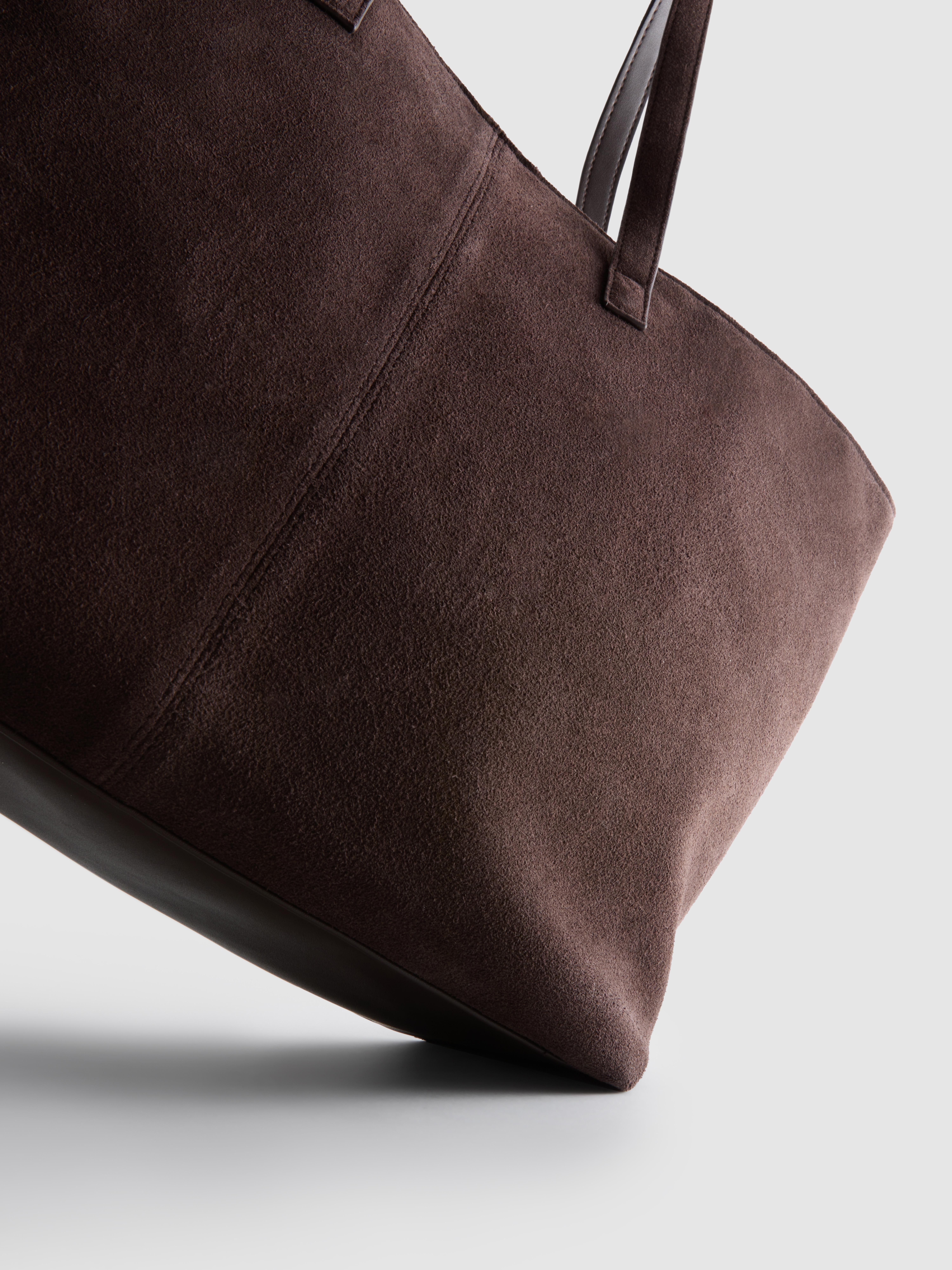 „The Edit“ Wildleder-Tragetasche