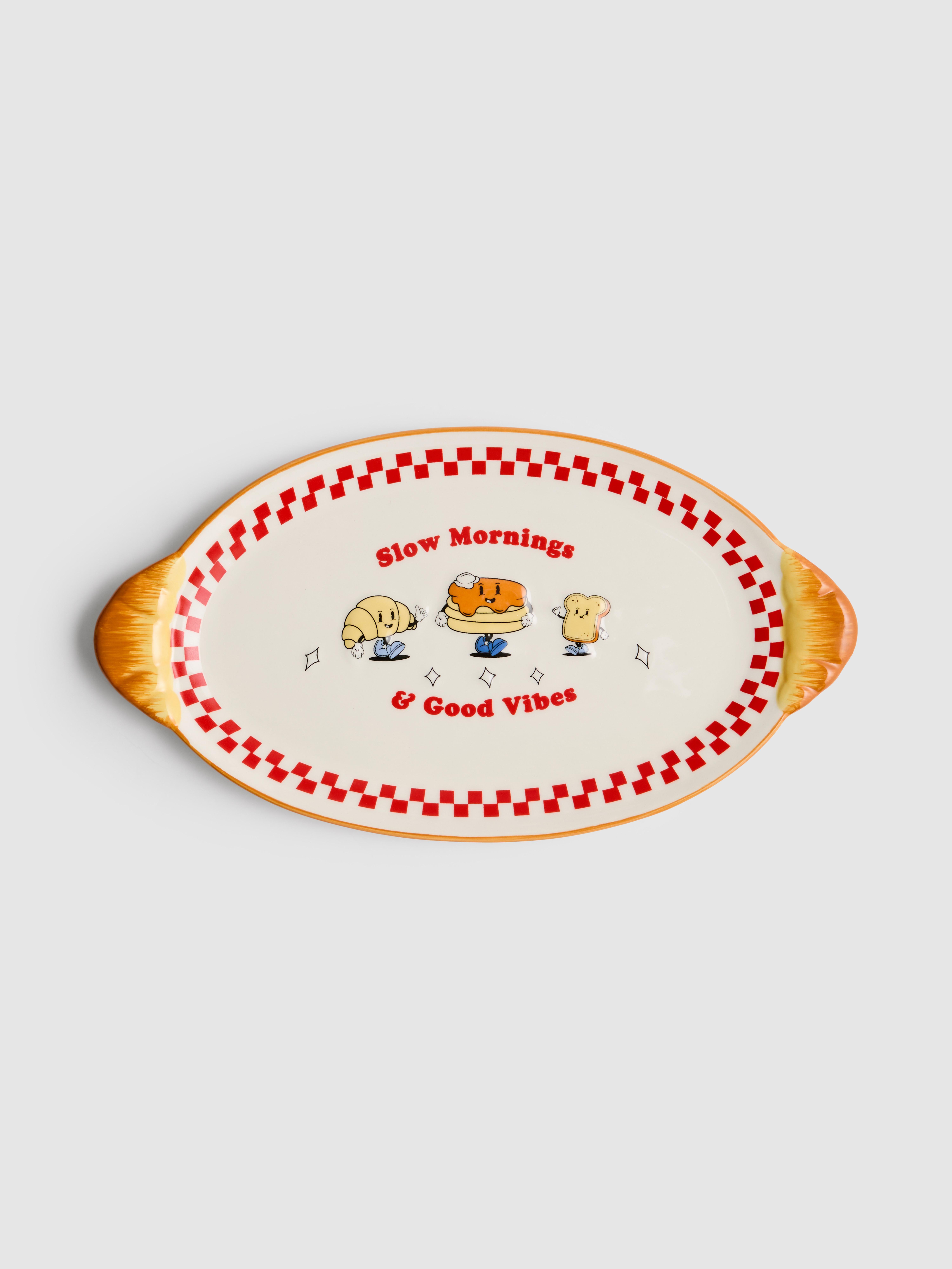 Retro Serving Dish