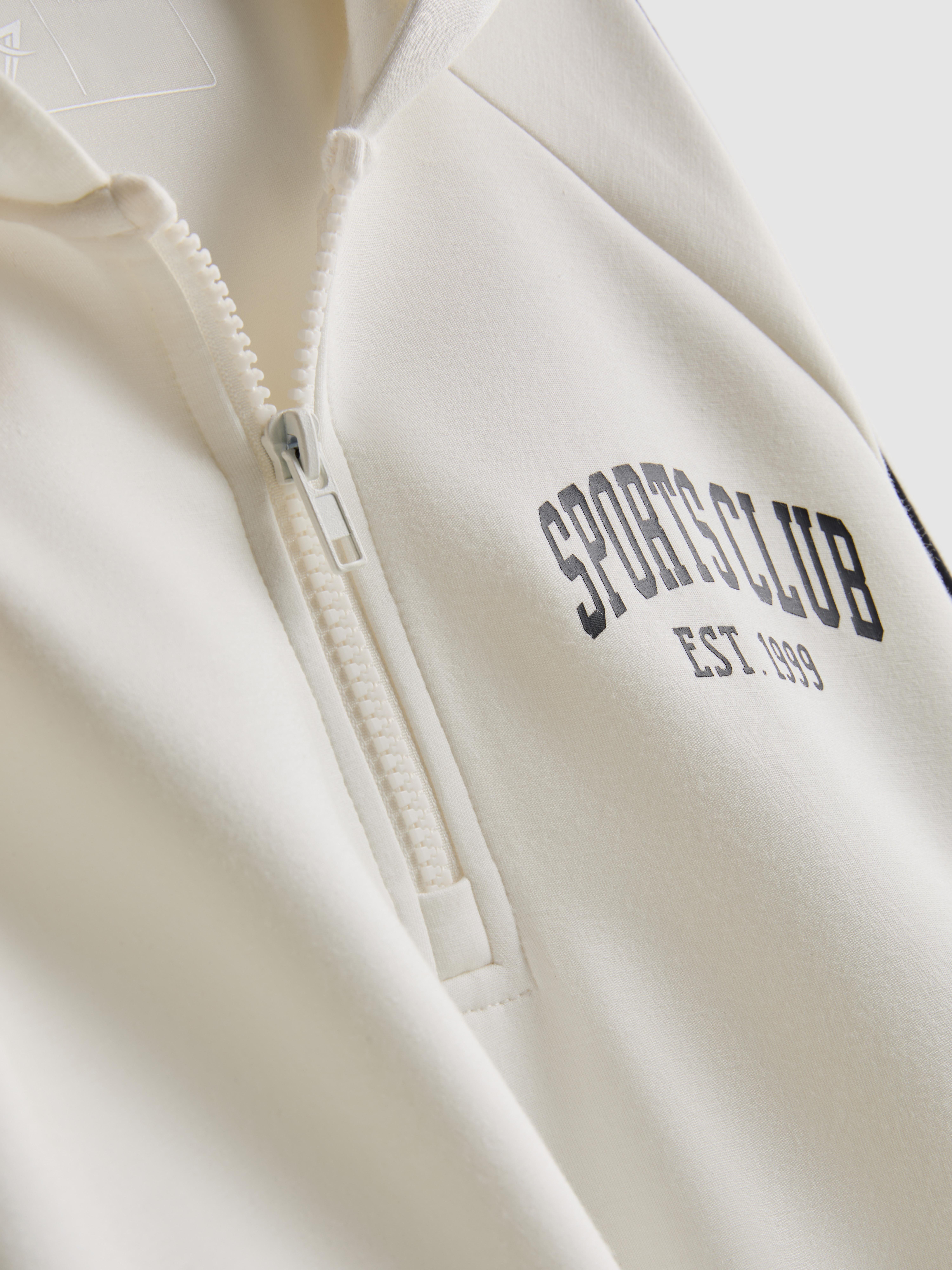 7-15yrs | Half-Zip Sports Hoodie