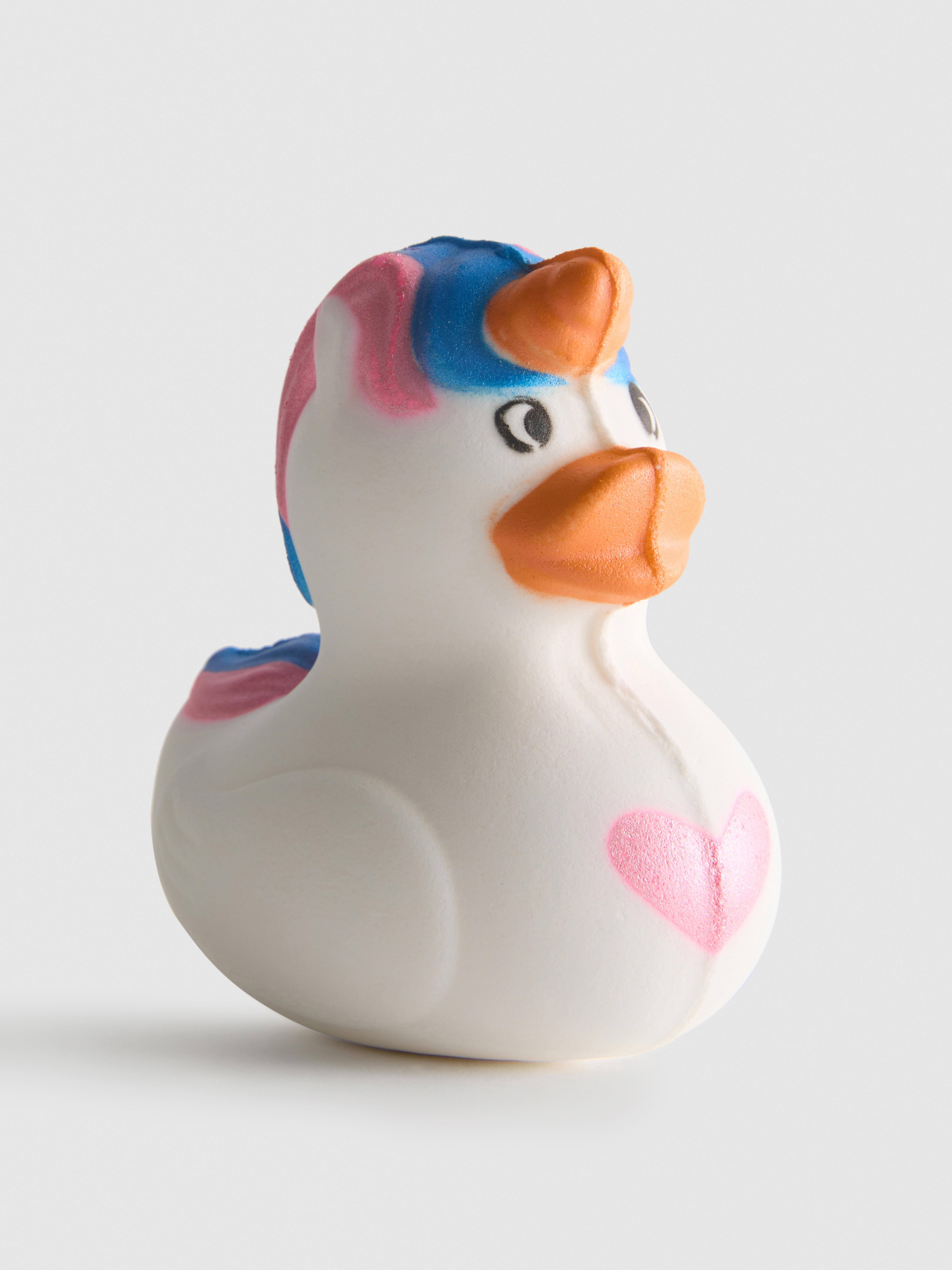 Sais banho pato unicórnio