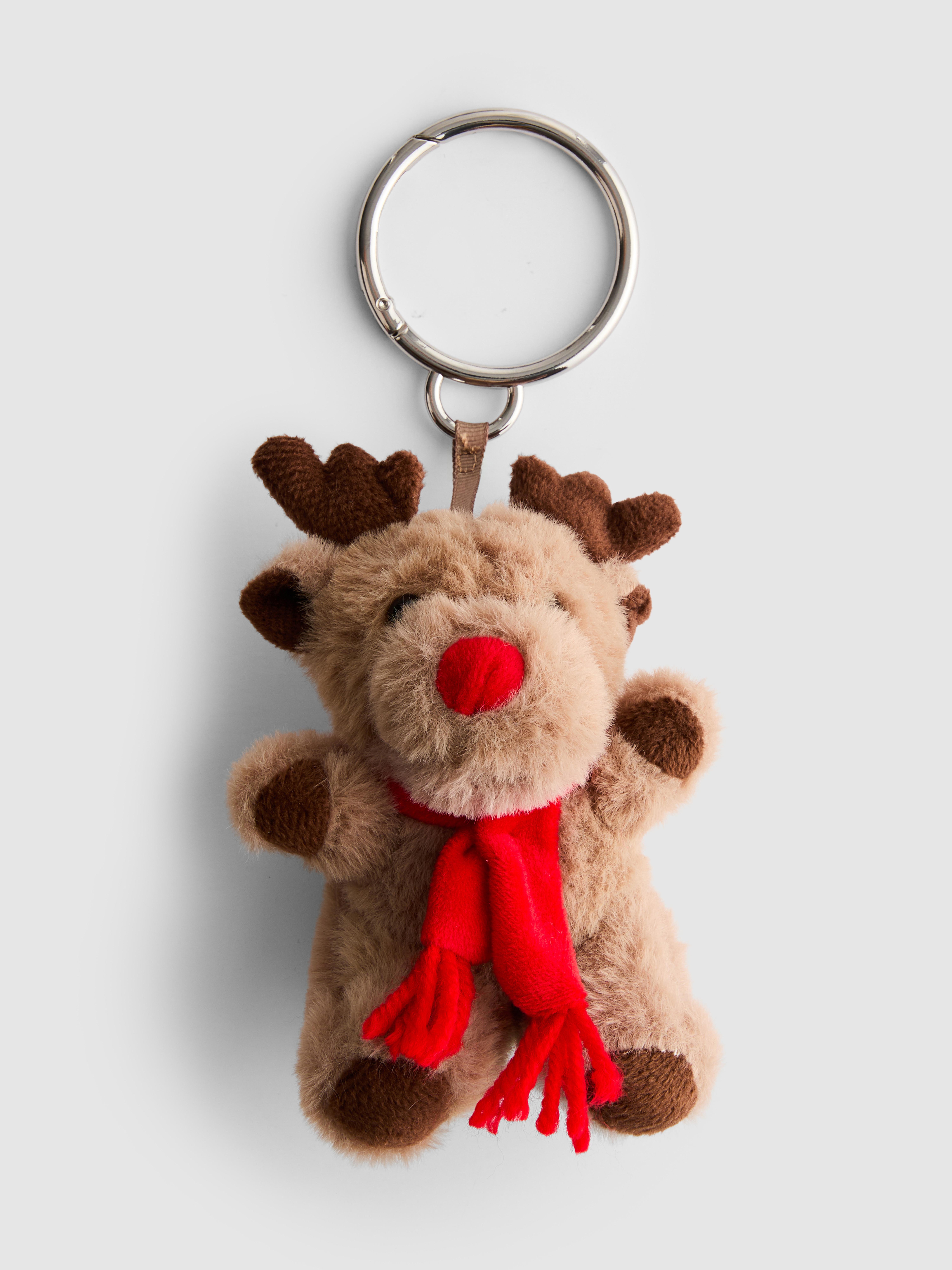 Plush Reindeer Bag Charm