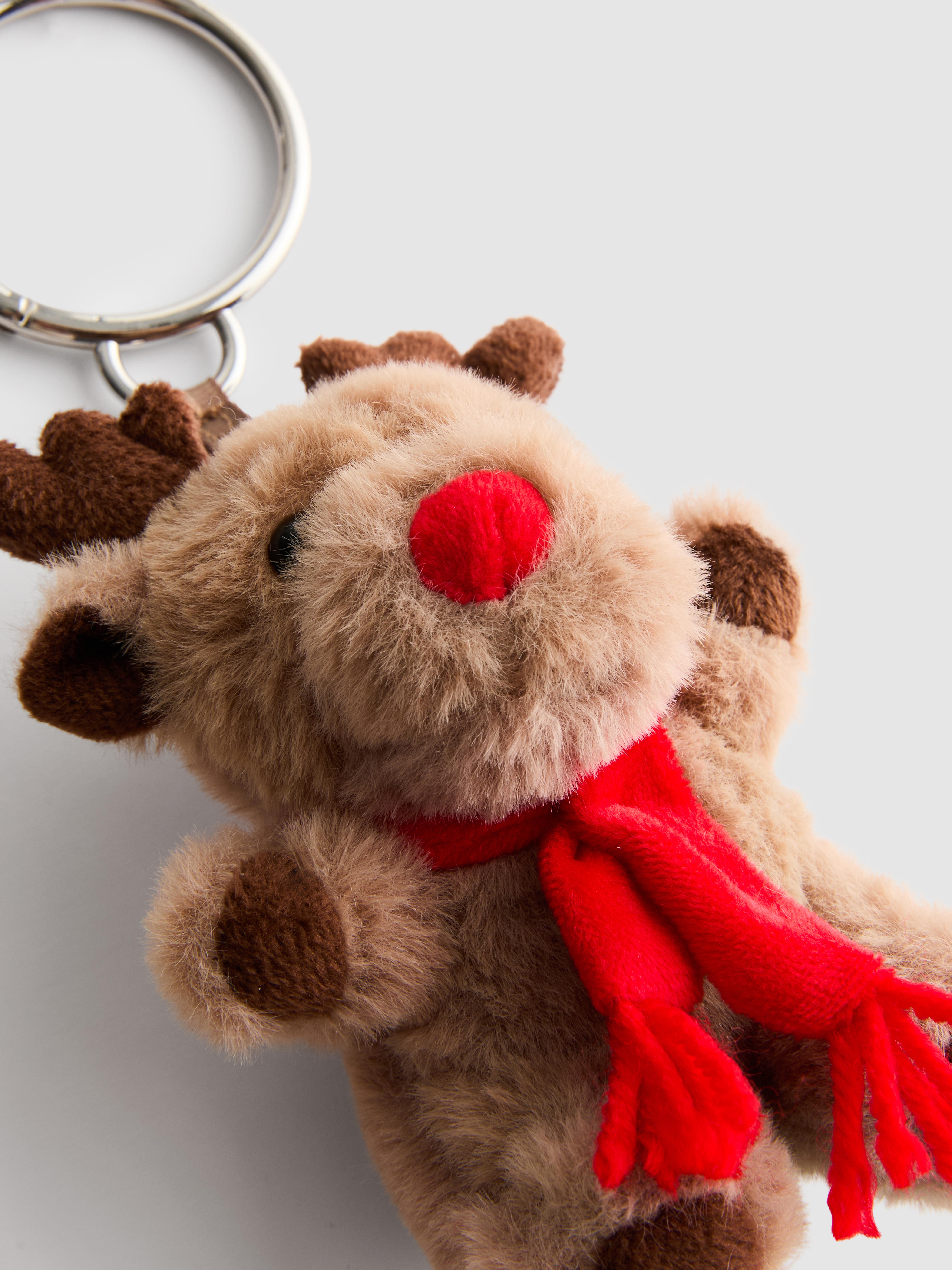 Plush Reindeer Bag Charm