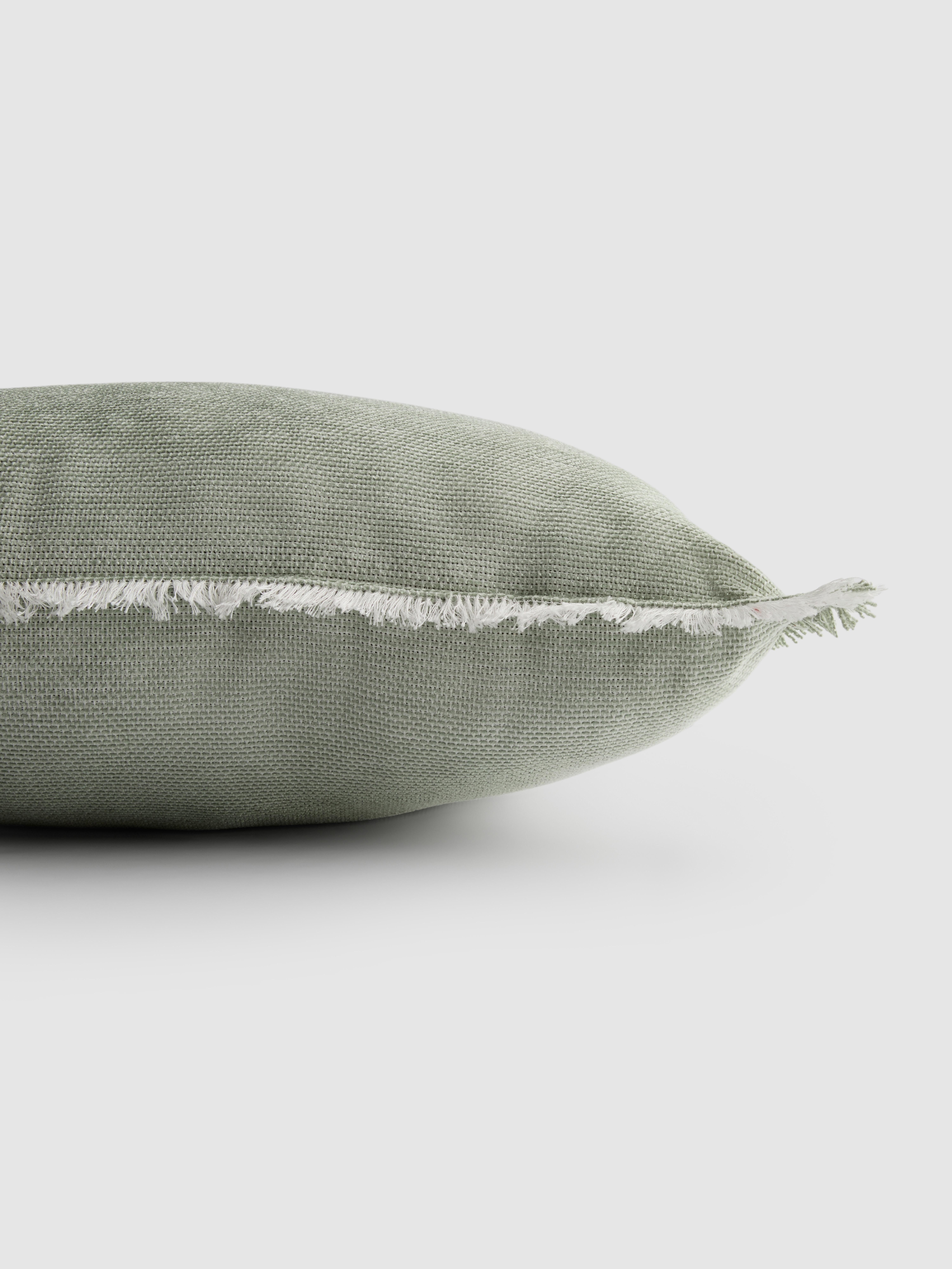 Cuscino decorativo quadrato in ciniglia