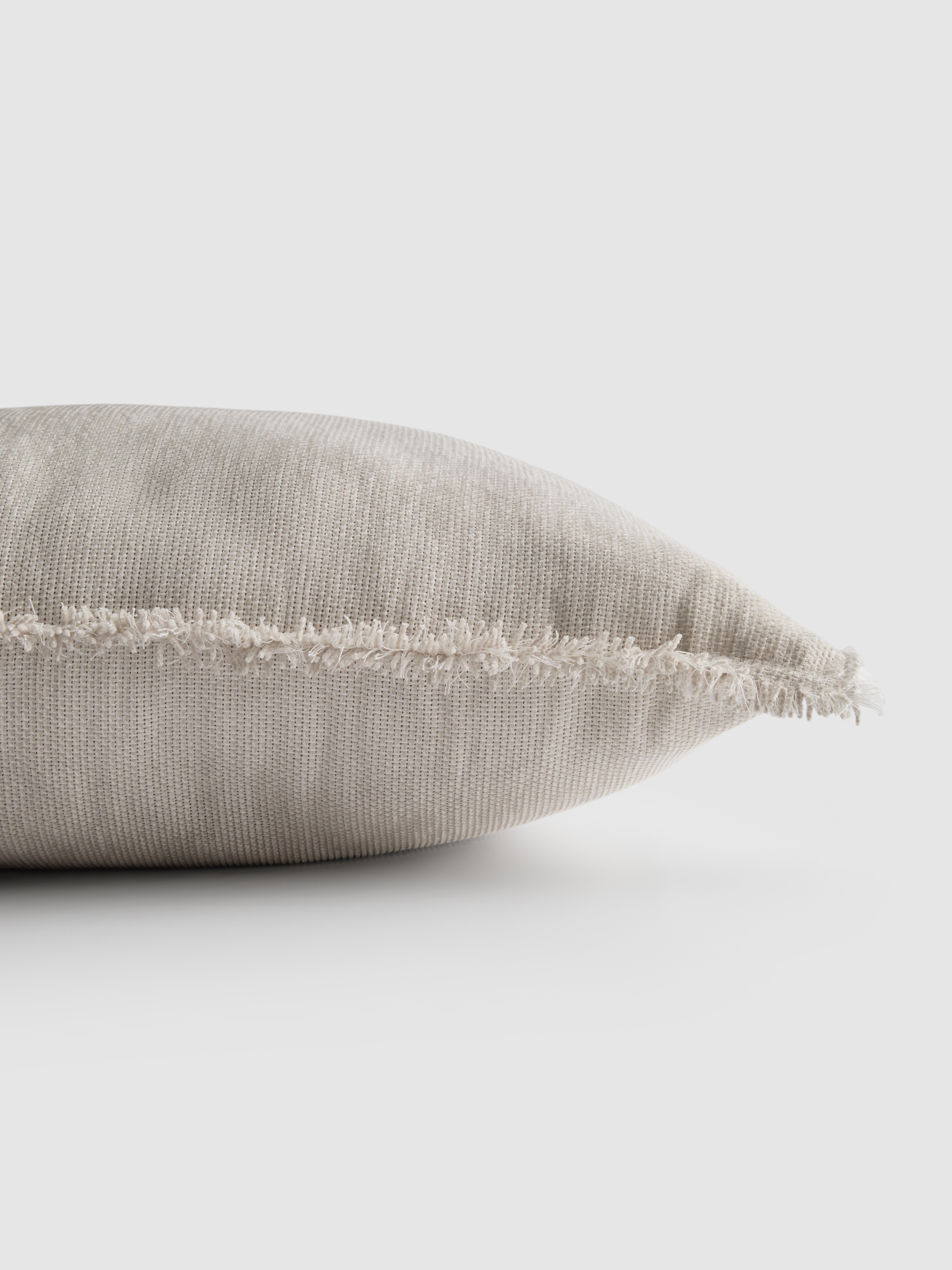 Kwadratowa szenilowa poduszka ozdobna