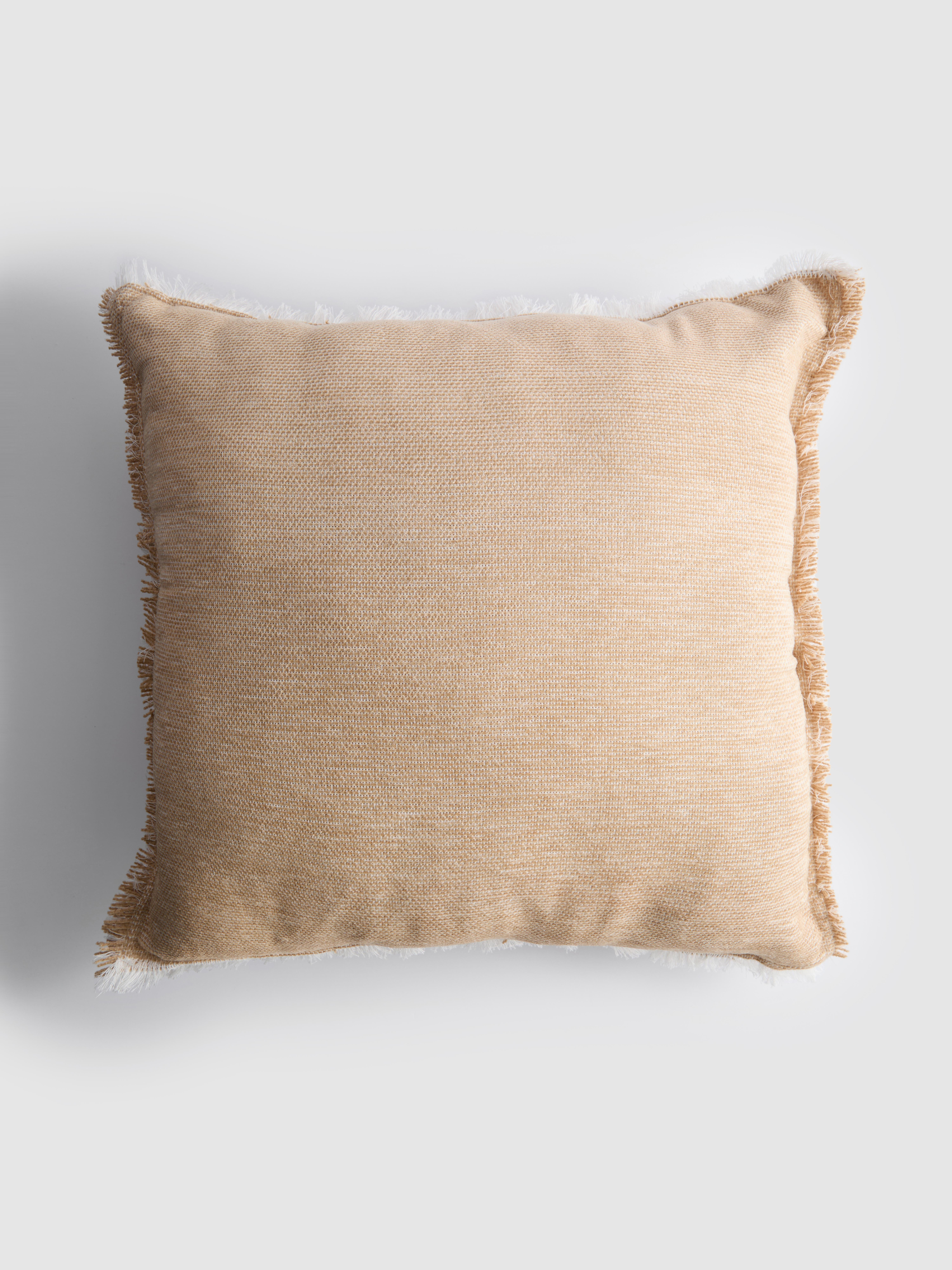 Kvadratna okrasna blazina iz ženilje