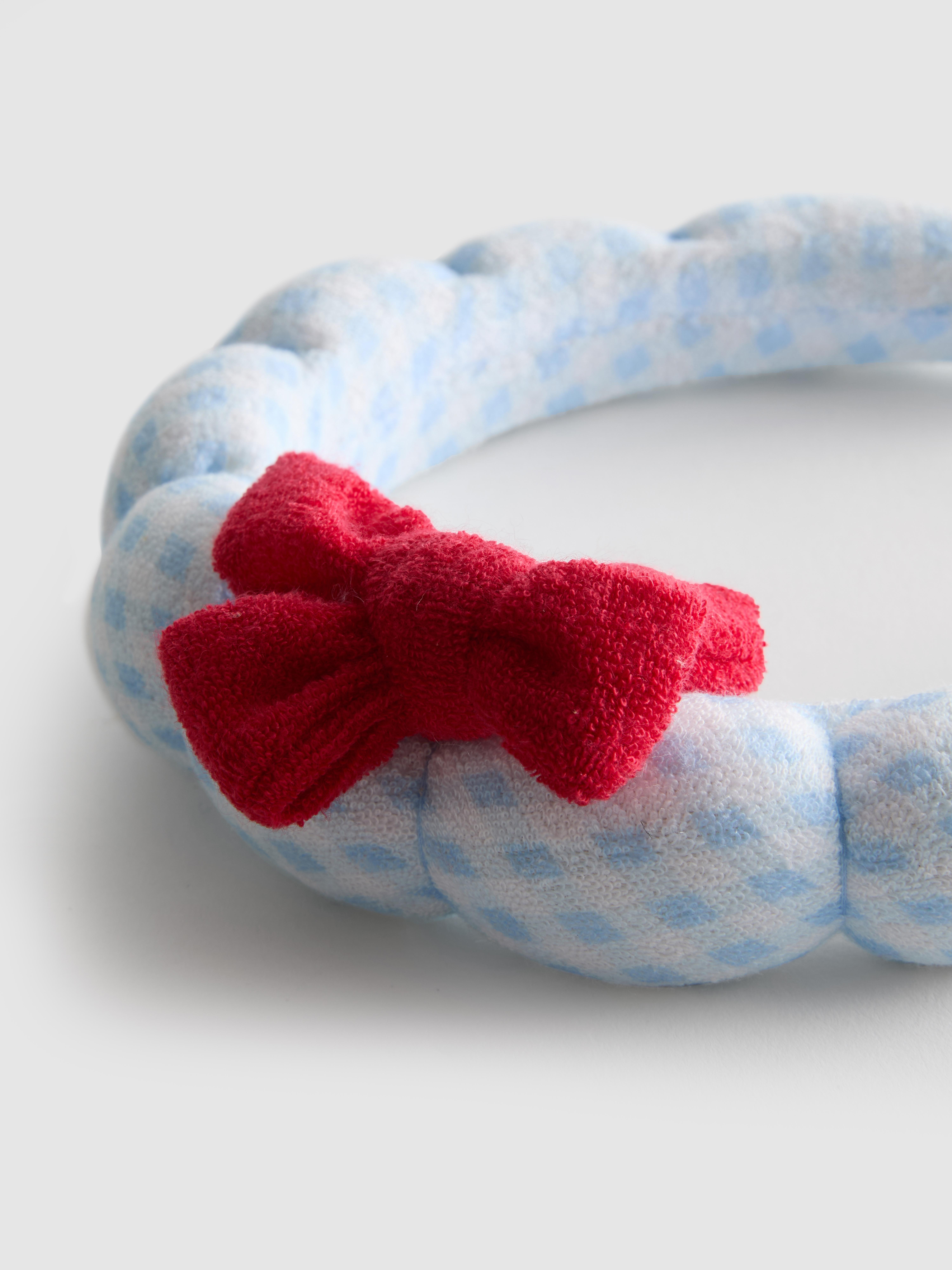 Padded Gingham Headband