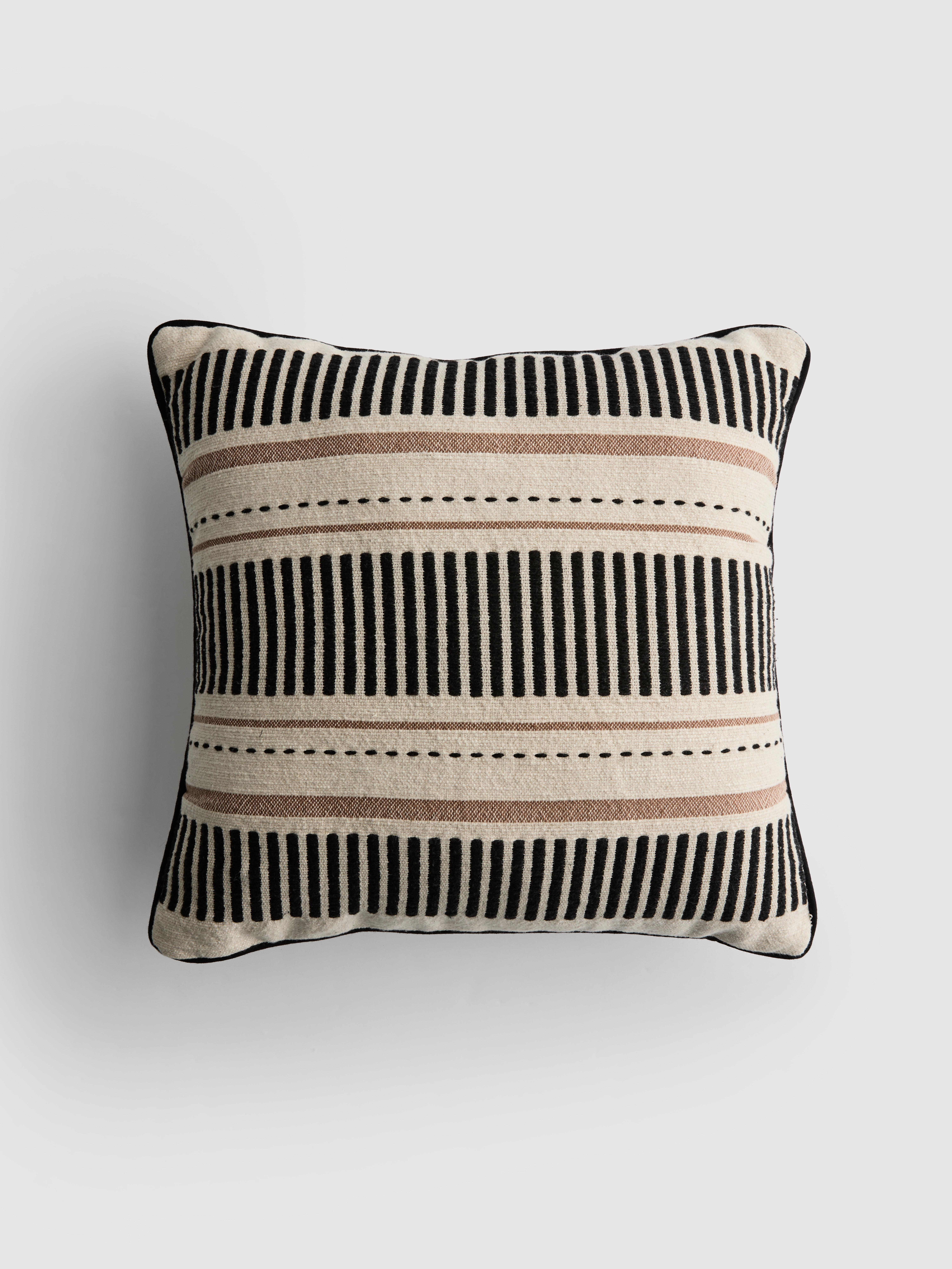 Pernă decorativă geometrică pătrată