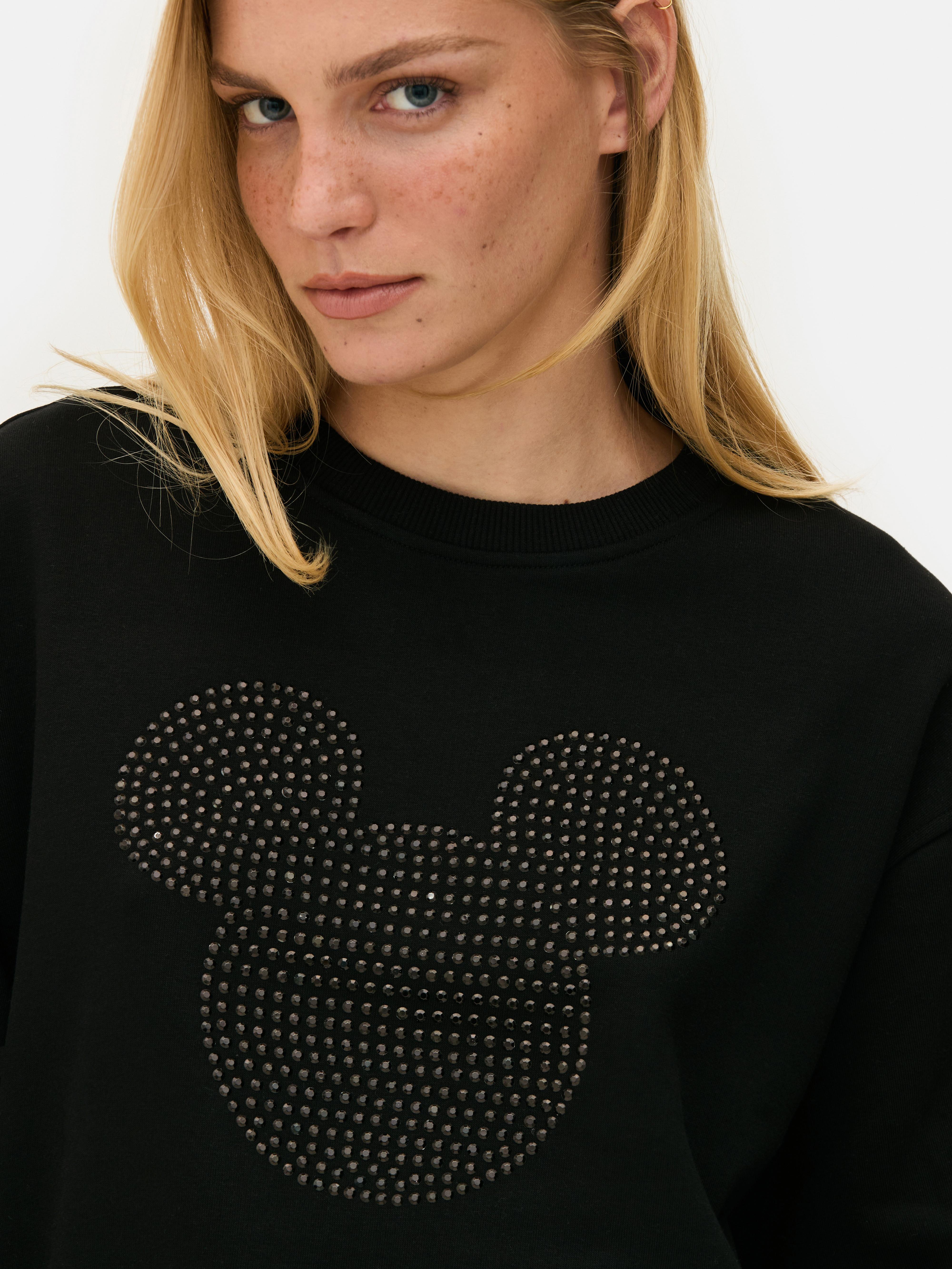 Sudadera con Mickey Mouse de Disney en strass