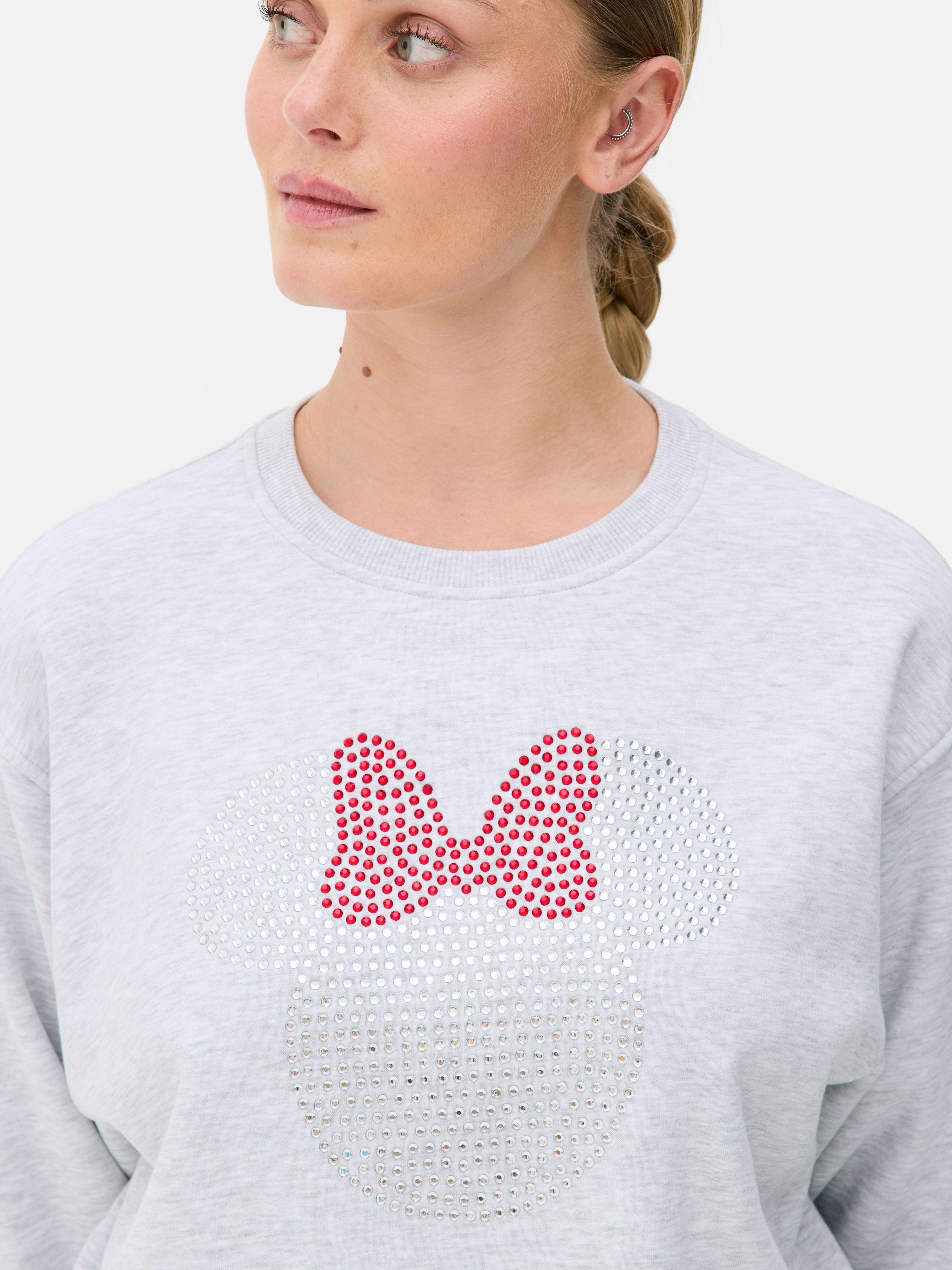 Disney's Minnie Mouse Rhinestone Sweatshirt