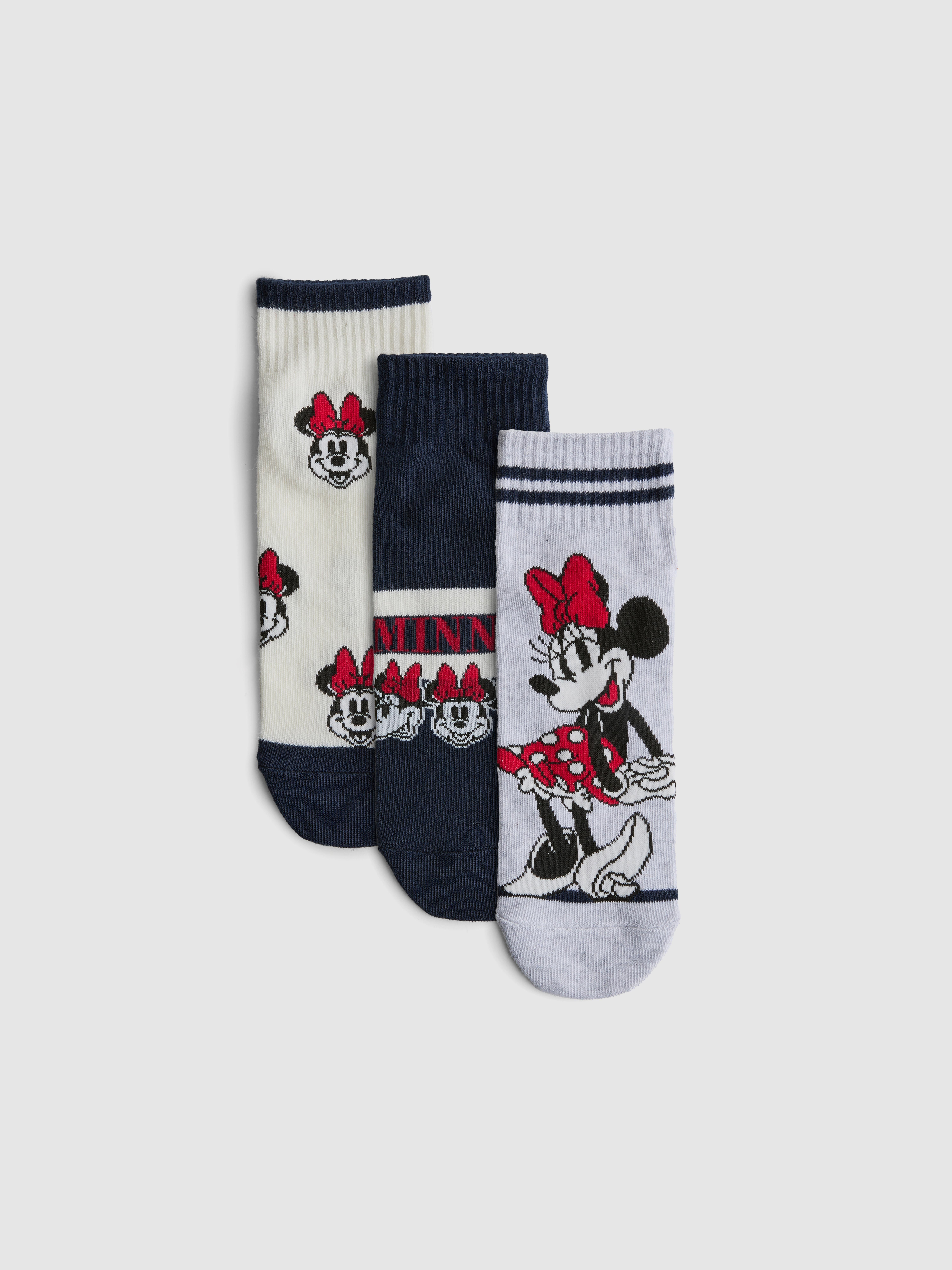 3pk Disney's Minnie Mouse Ankle Socks