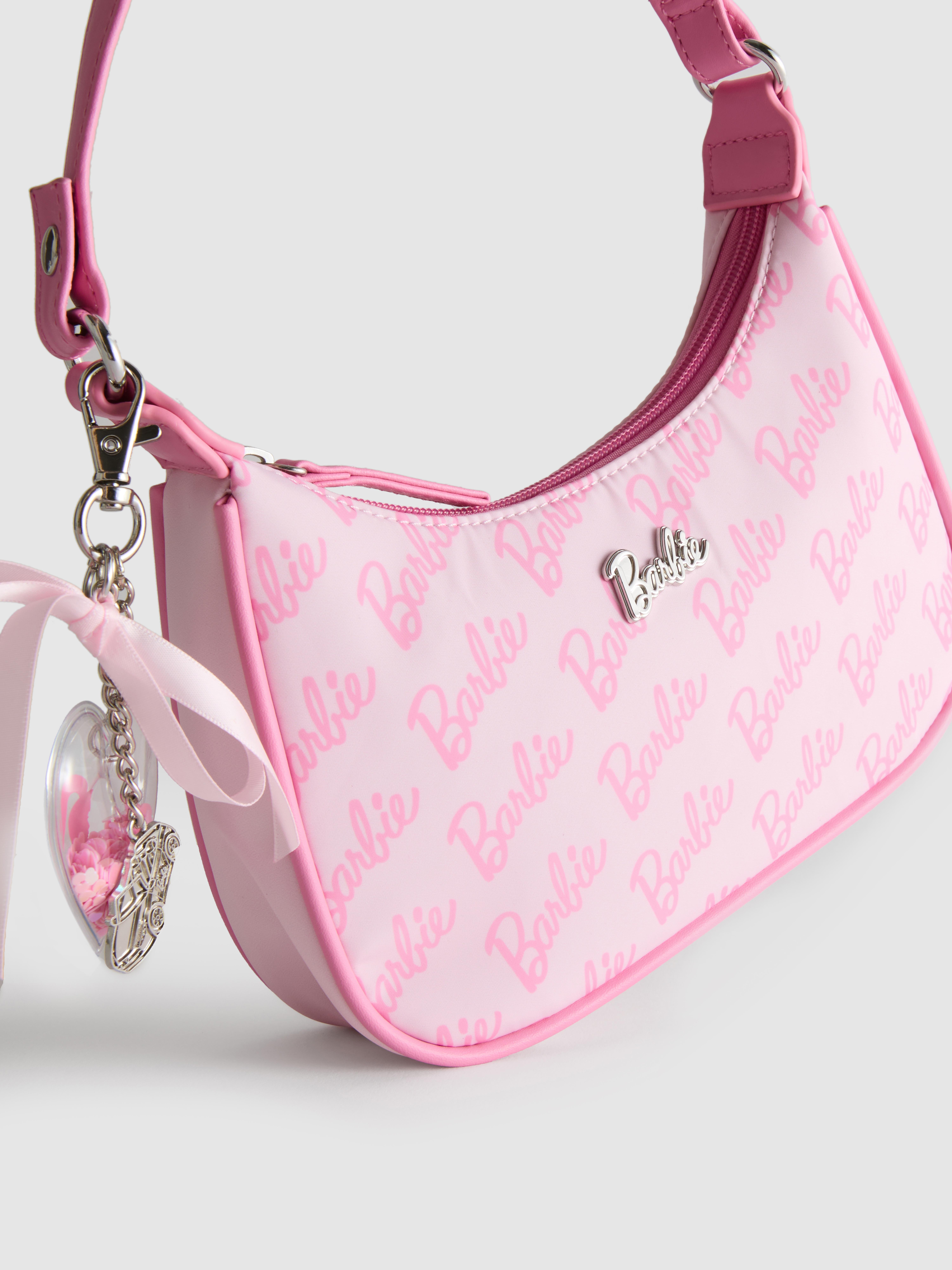 Girls Pink Barbie Shoulder Bag