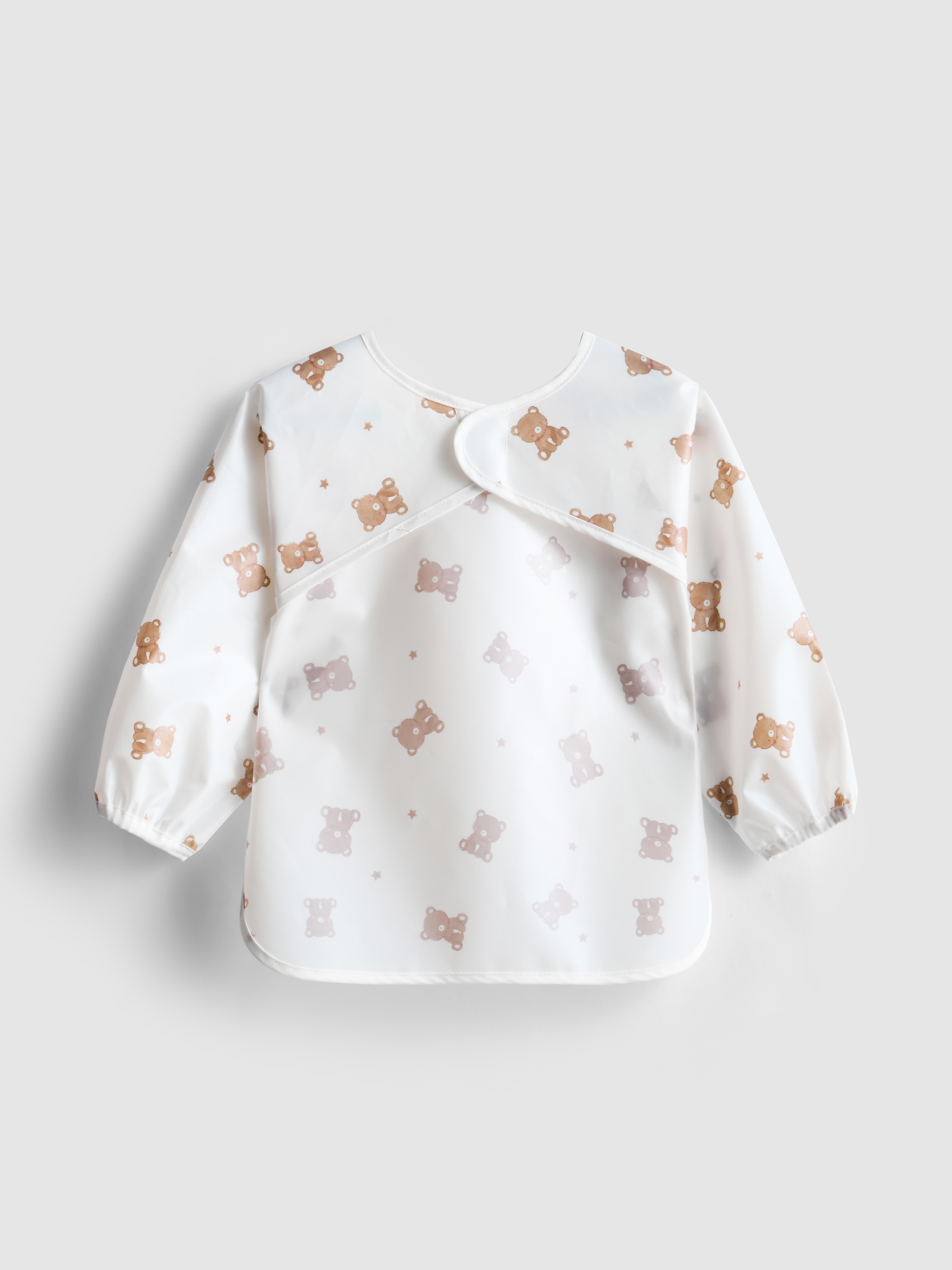 Bavoir tablier à motif ours