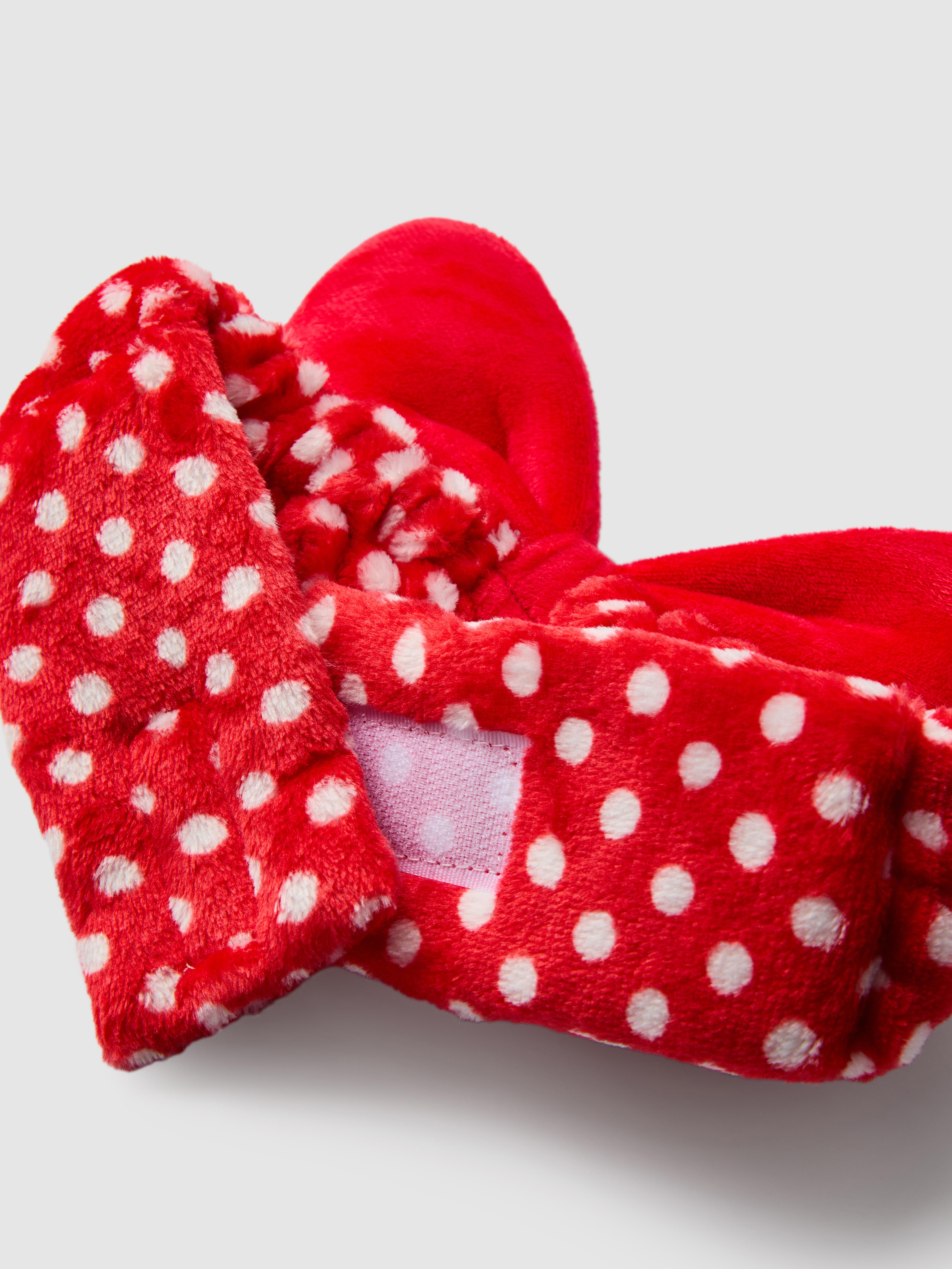 Girls Multi Disney’s Minnie Mouse Plush Bow Headband